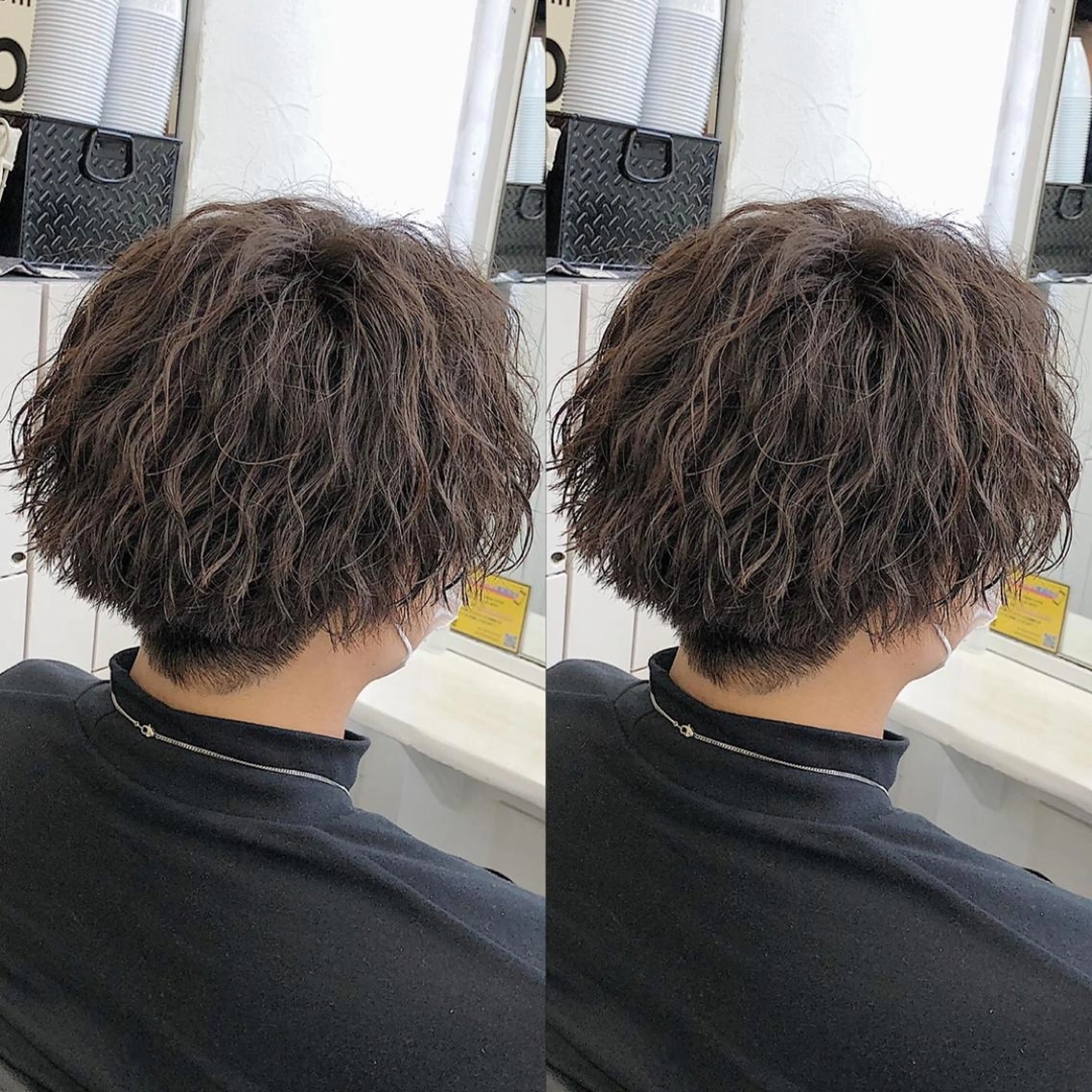 ミディアム メンズパーマ/縮毛 超特化/tomokiのヘアスタイル