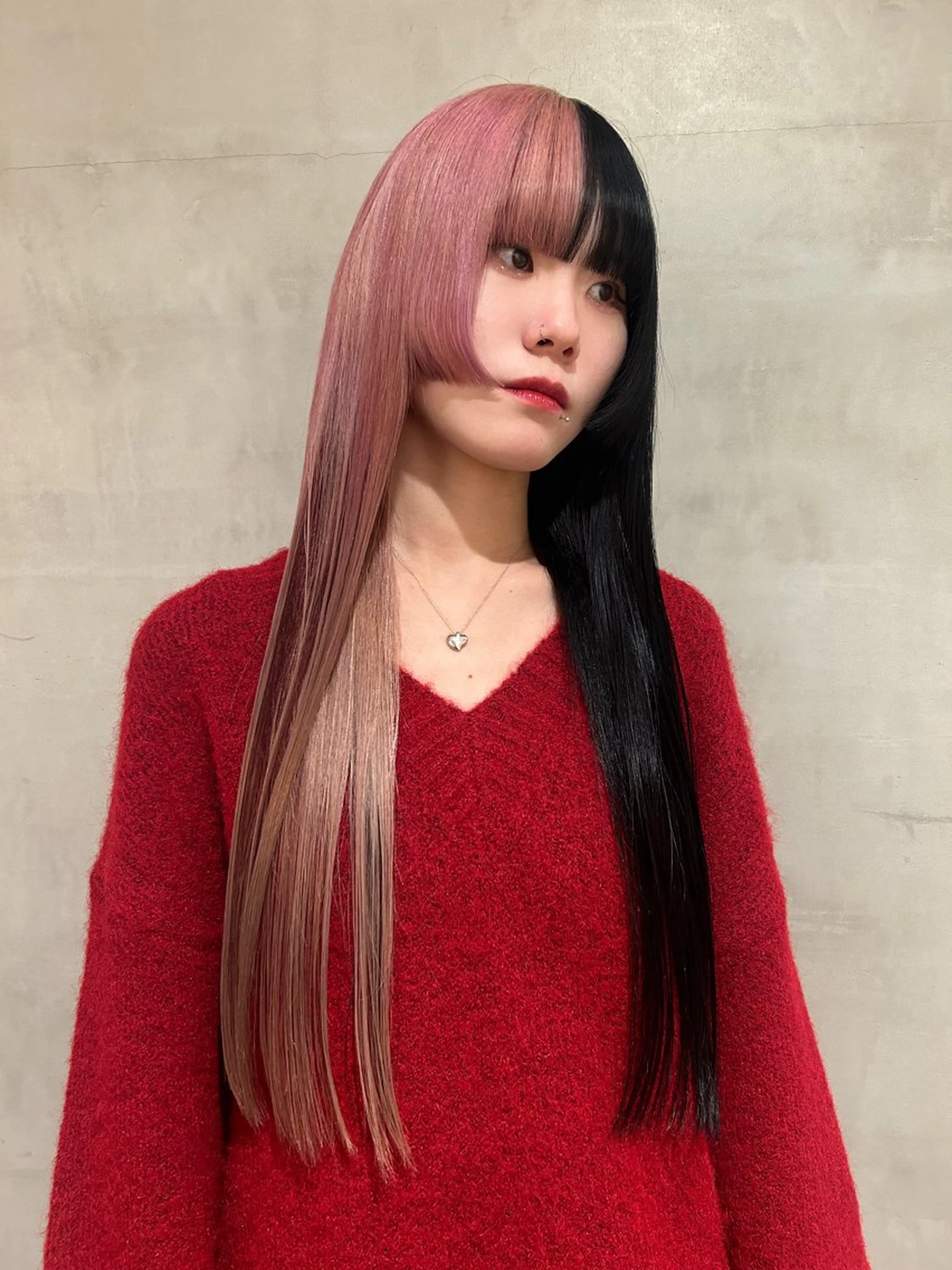 【ブリーチベースの方限定‼︎】ワンカラー+2stepトリートメント🌹【9:00/21:00】の写真