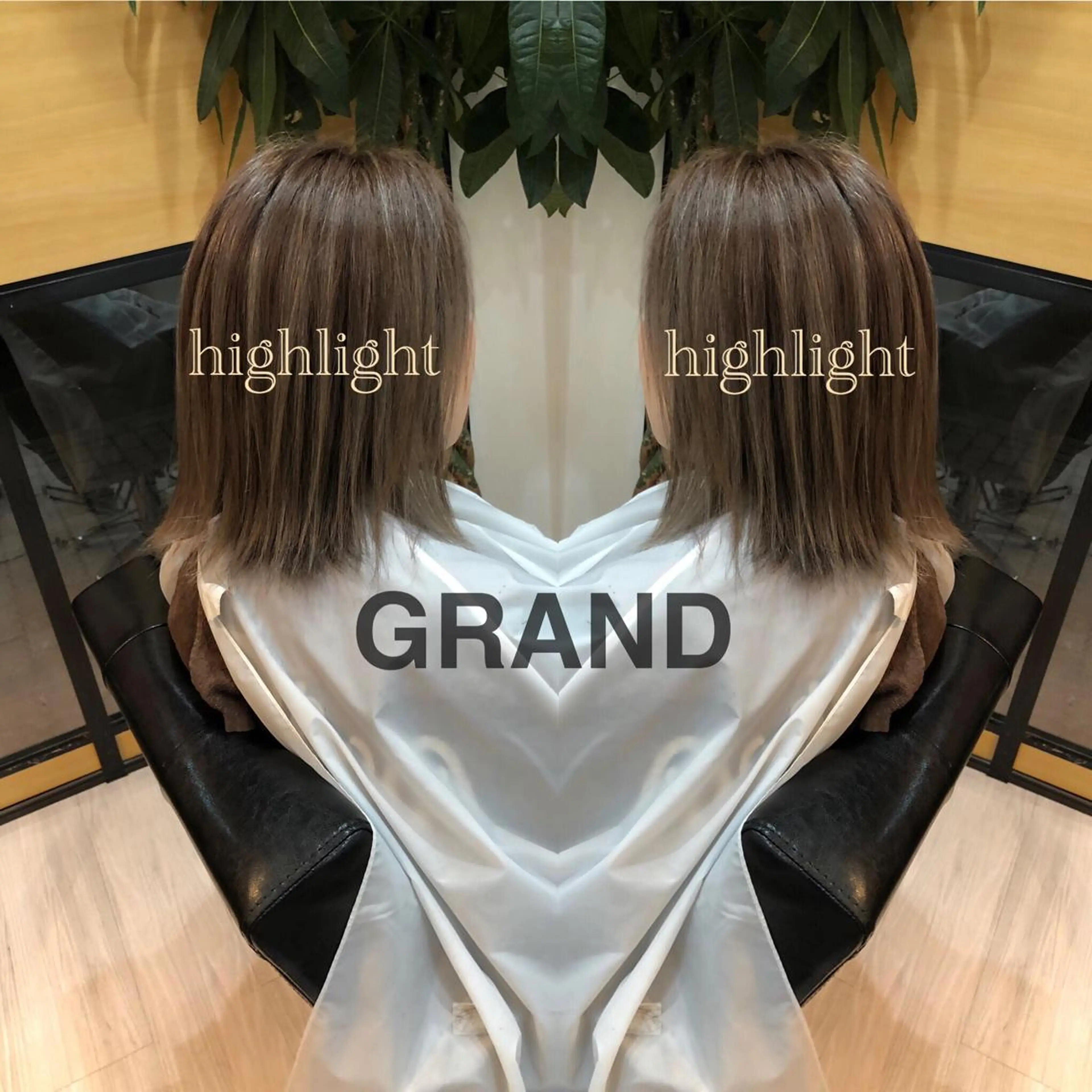 ミディアム aura所属・ashida yuukiのヘアスタイル