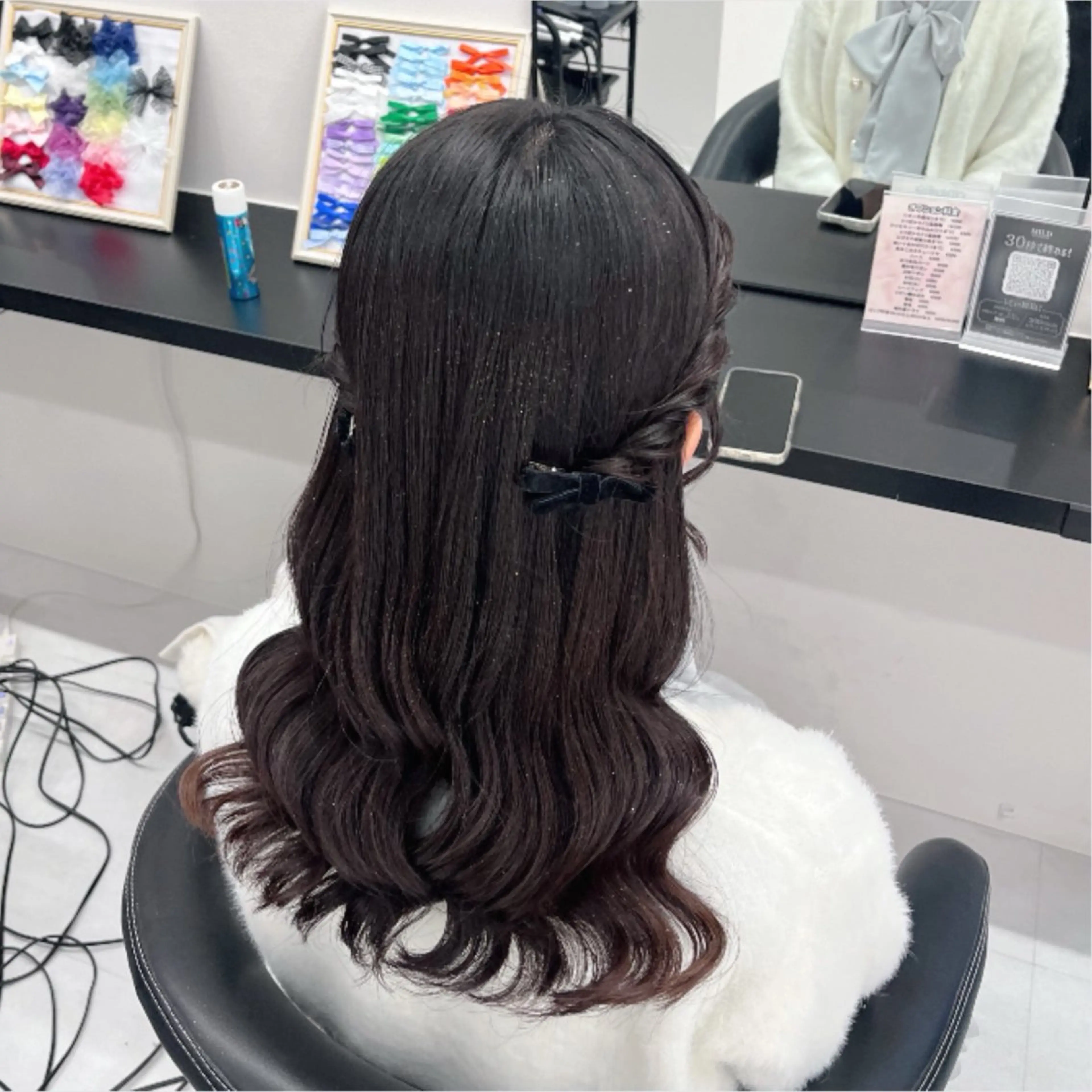 セミロング ヘアアレンジ ヘアセット MILD by 17 秋葉原 ‪♡みづき♡のヘアスタイル