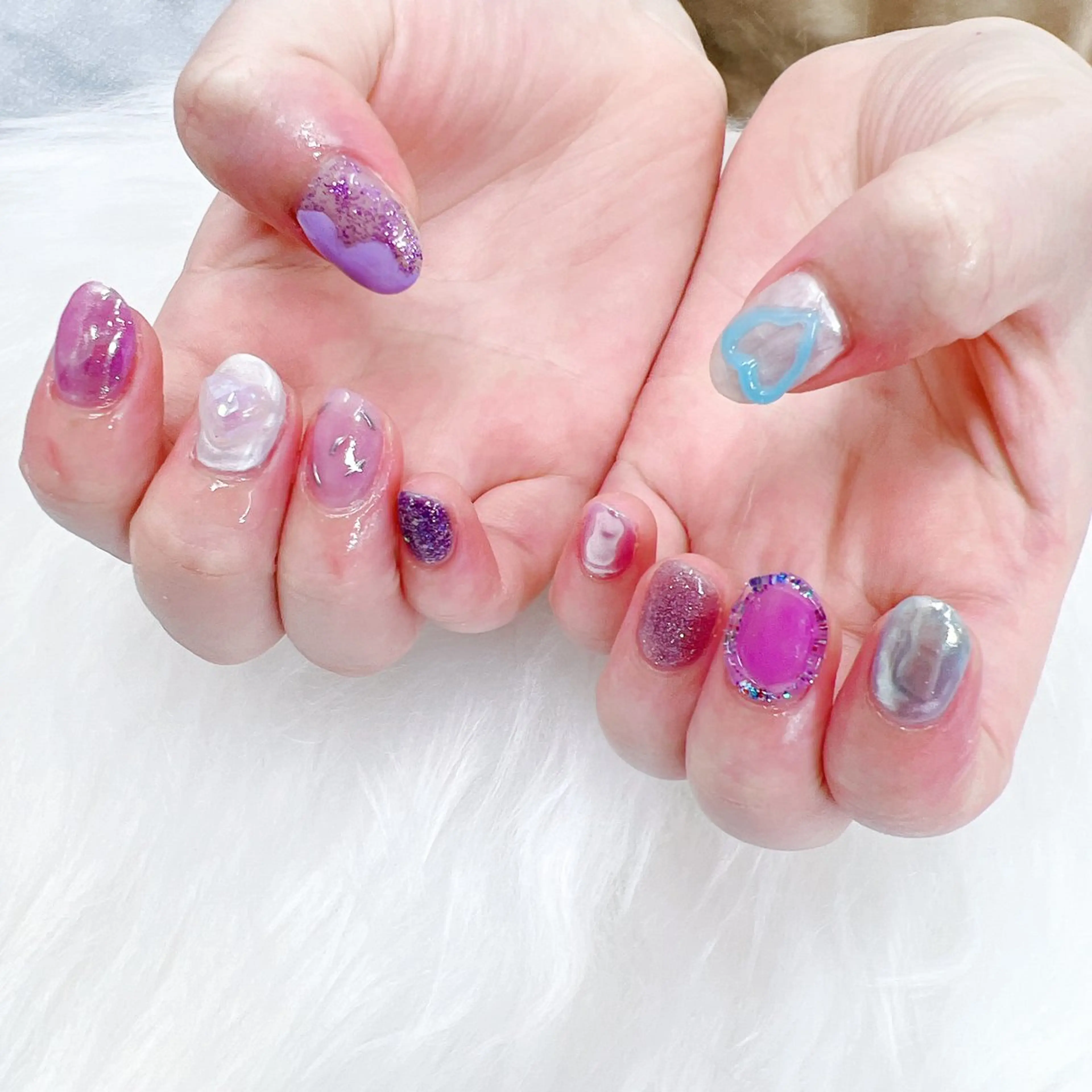 ネイル ハンドネイル Minion所属・北浦和minion YUKIのマツエク・マツパデザイン