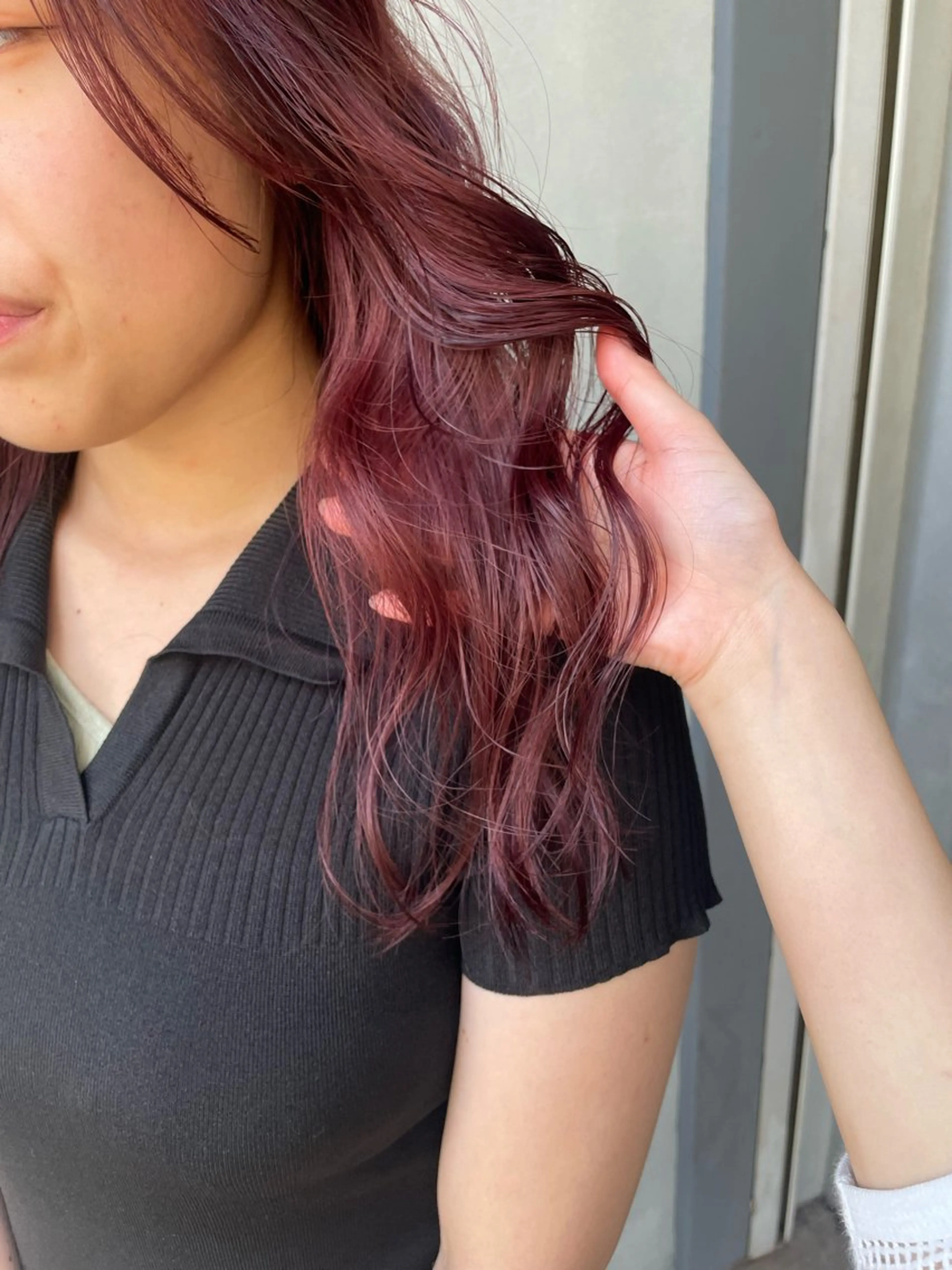 カラー ハナ🌼 梅田/ボブ/パーマのヘアスタイル