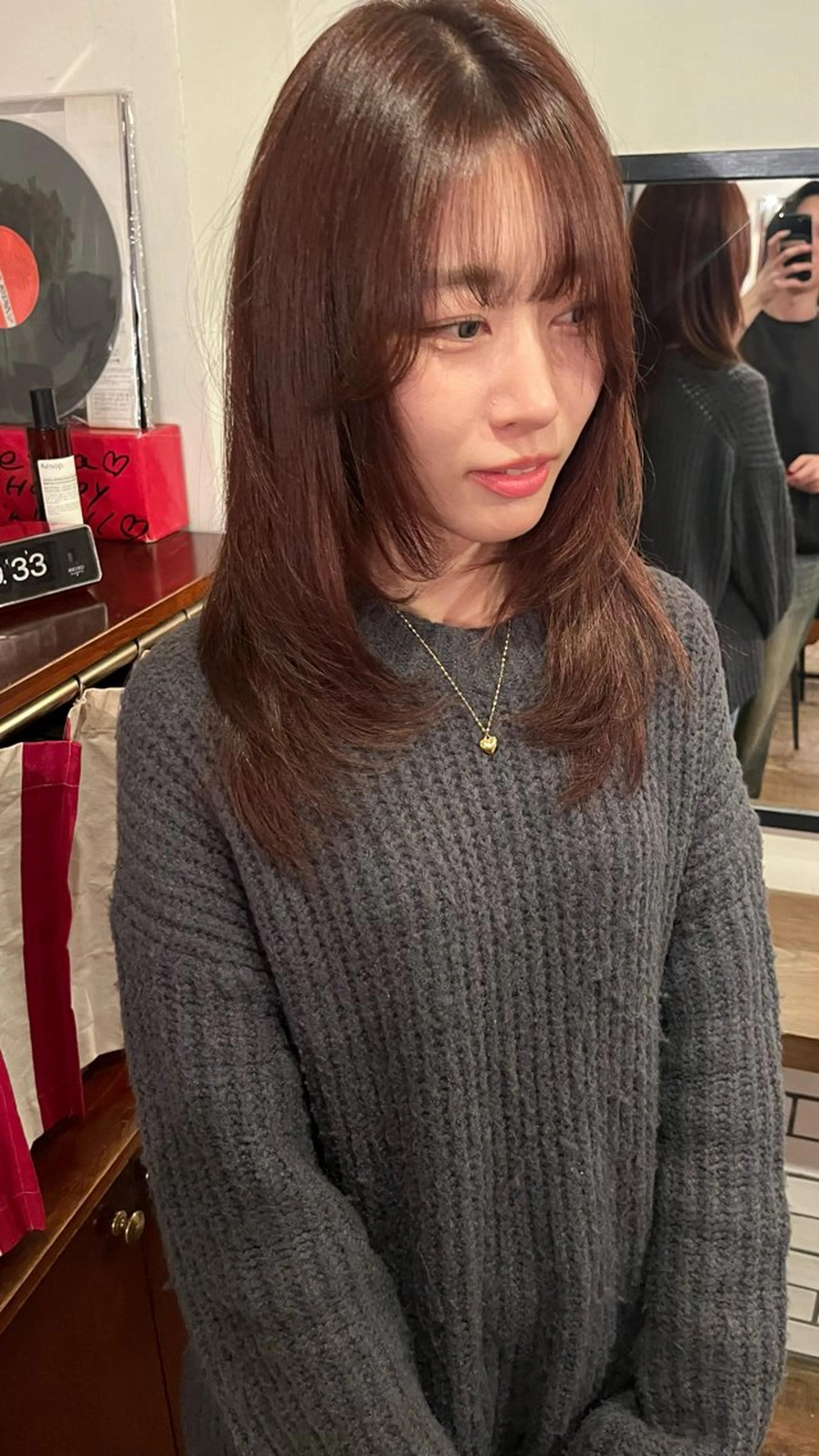 ロング ヘアカラー トリートメント 韓国/Y2K 👽土田大珠👽のヘアスタイル