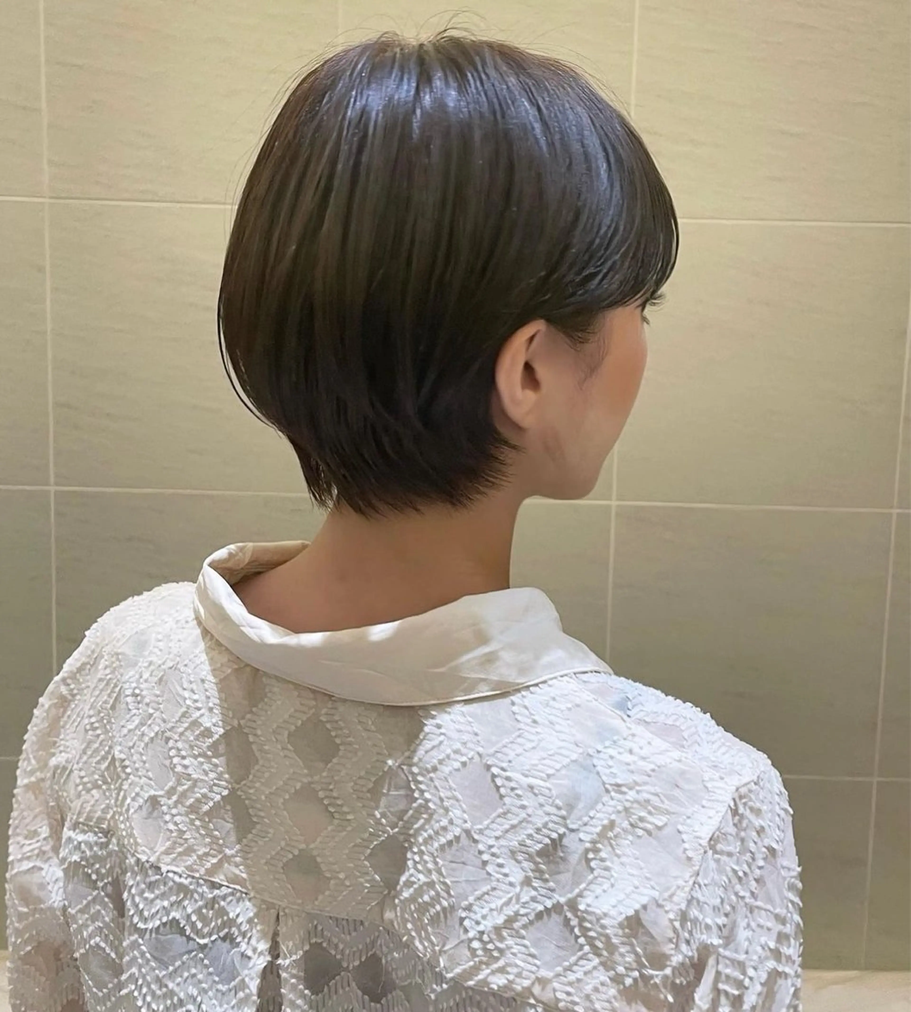 ミディアム ショートボブ ボブ 撮影モデル様募集 直樹のヘアスタイル