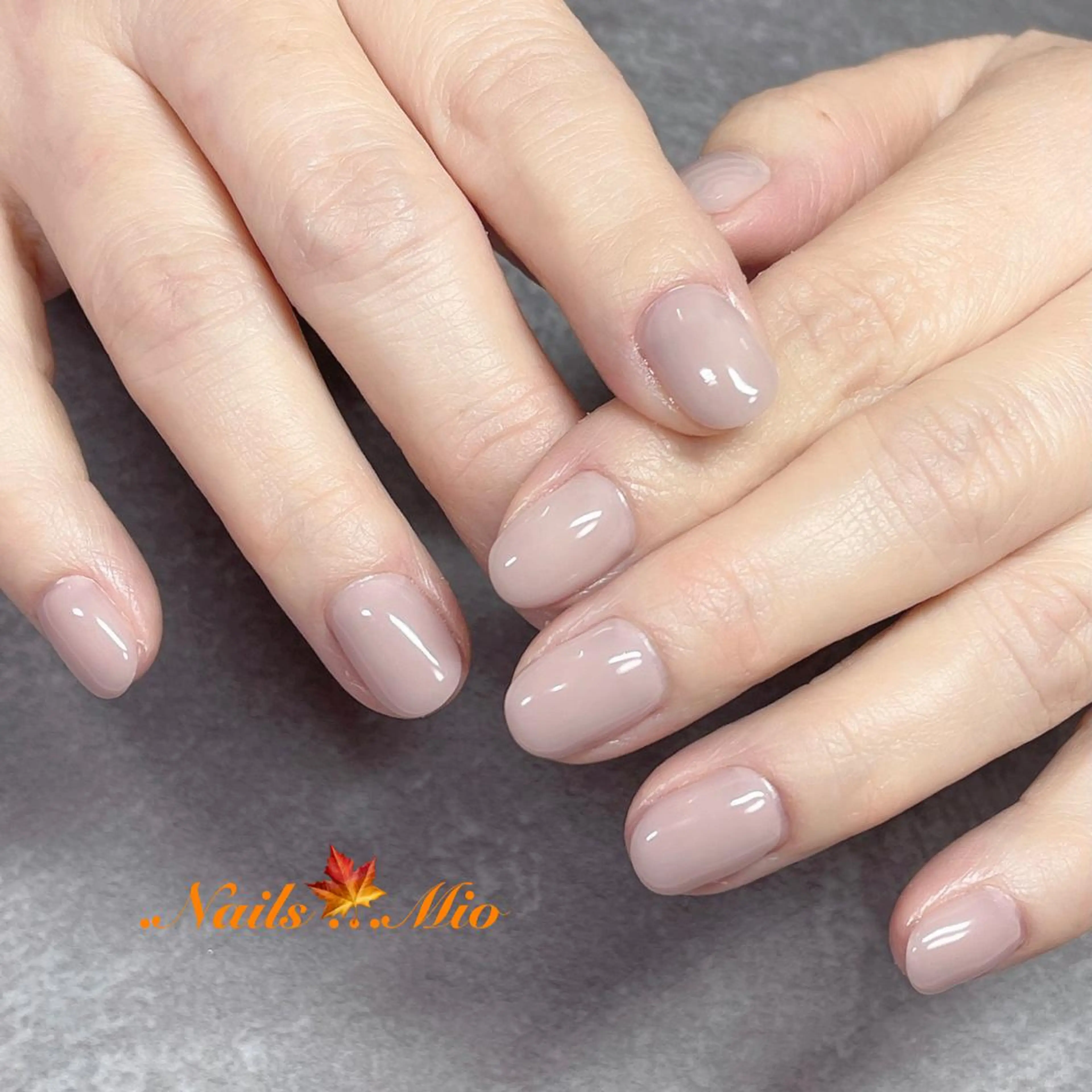 ネイル ワンカラーネイル .Nails Mio 赤羽西ネイルサロンのネイルデザイン