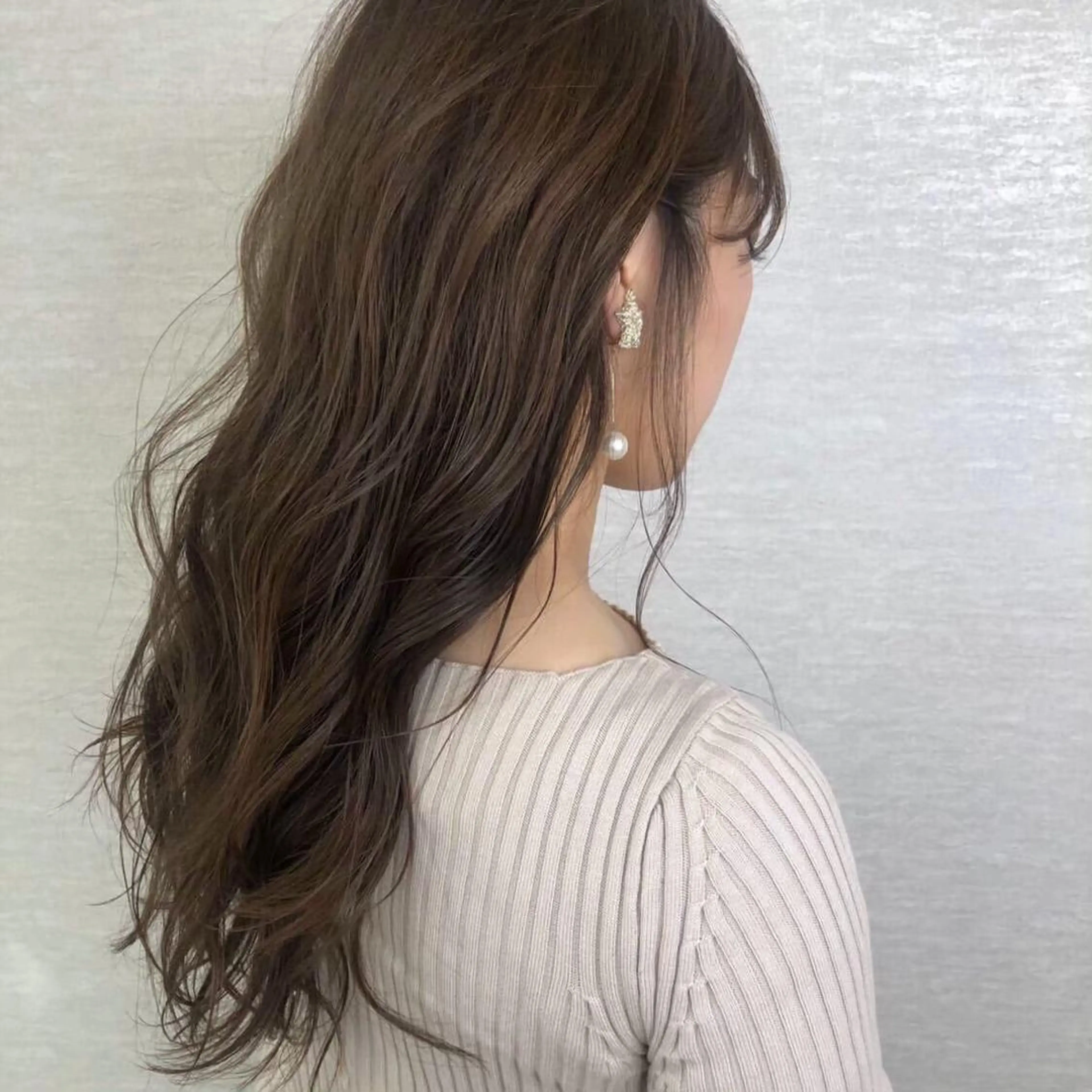 ロング カット ヘアカラー トリートメント シンタニナオト /梅田茶屋町のヘアスタイル