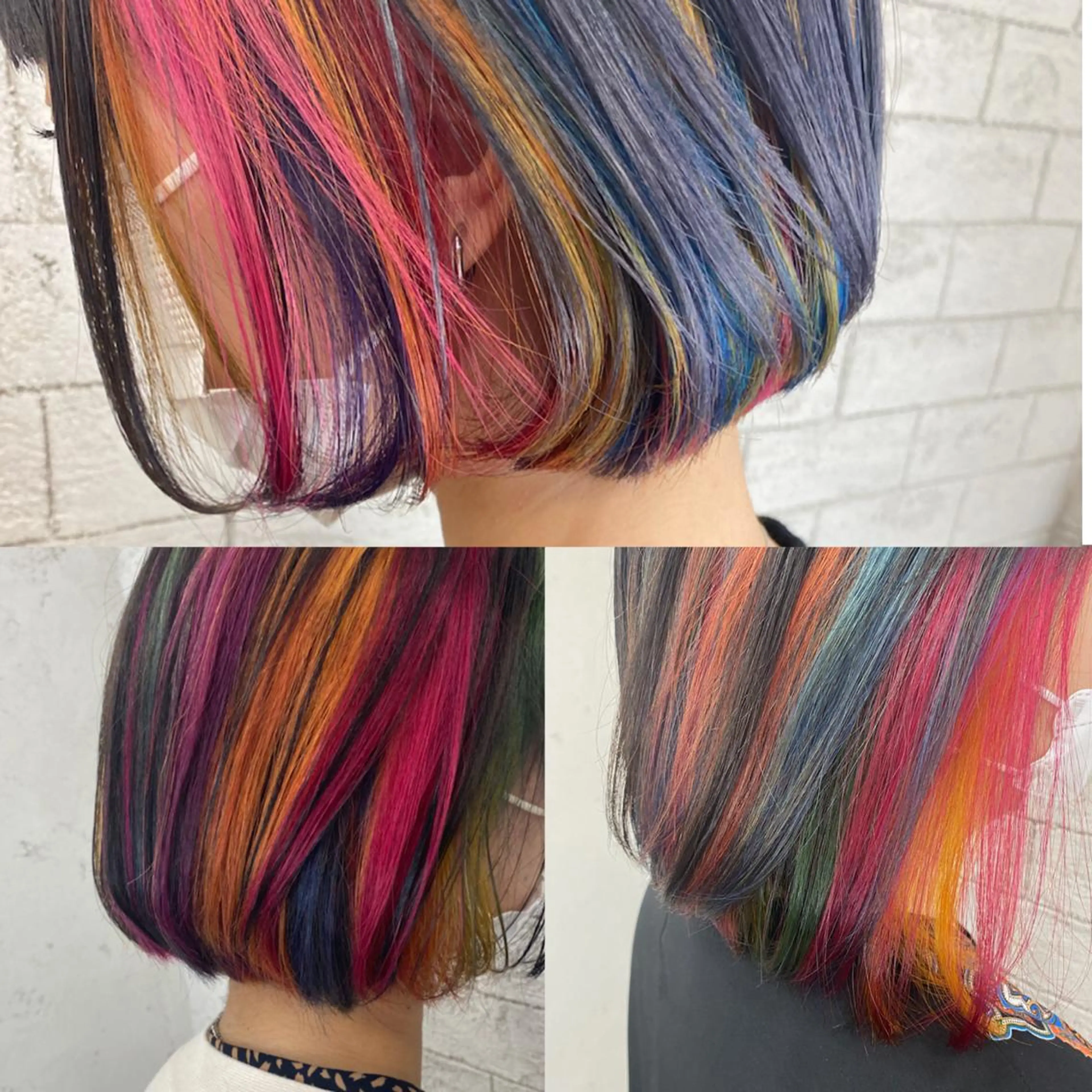 🦄YUI限定クーポン⭐︎インナーユニコーンカラー🦄　２色​〜​でもOK!!🙆🏼‍♀️の写真