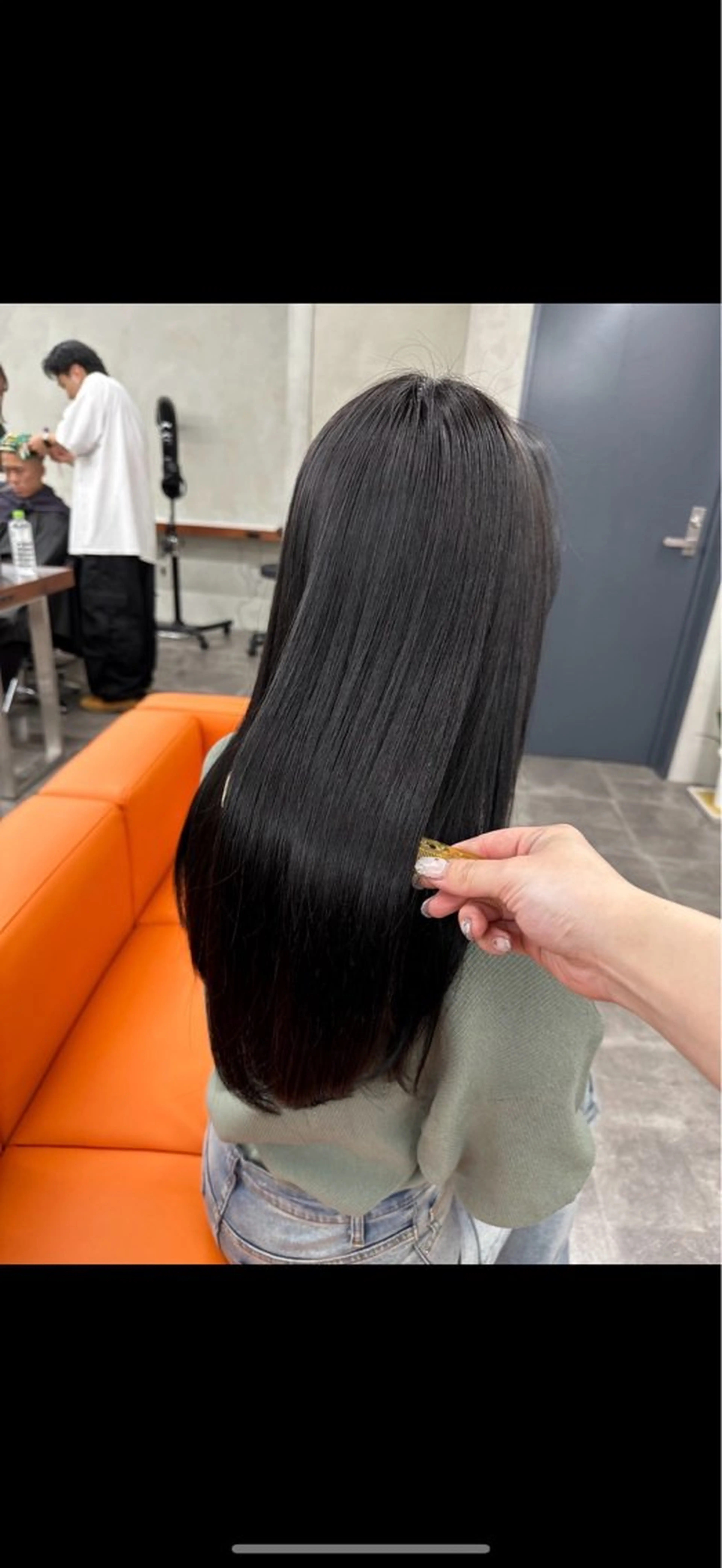 カラー ヘアカラー トリートメント スパイキーショート/ センターパート/奈菜のヘアスタイル