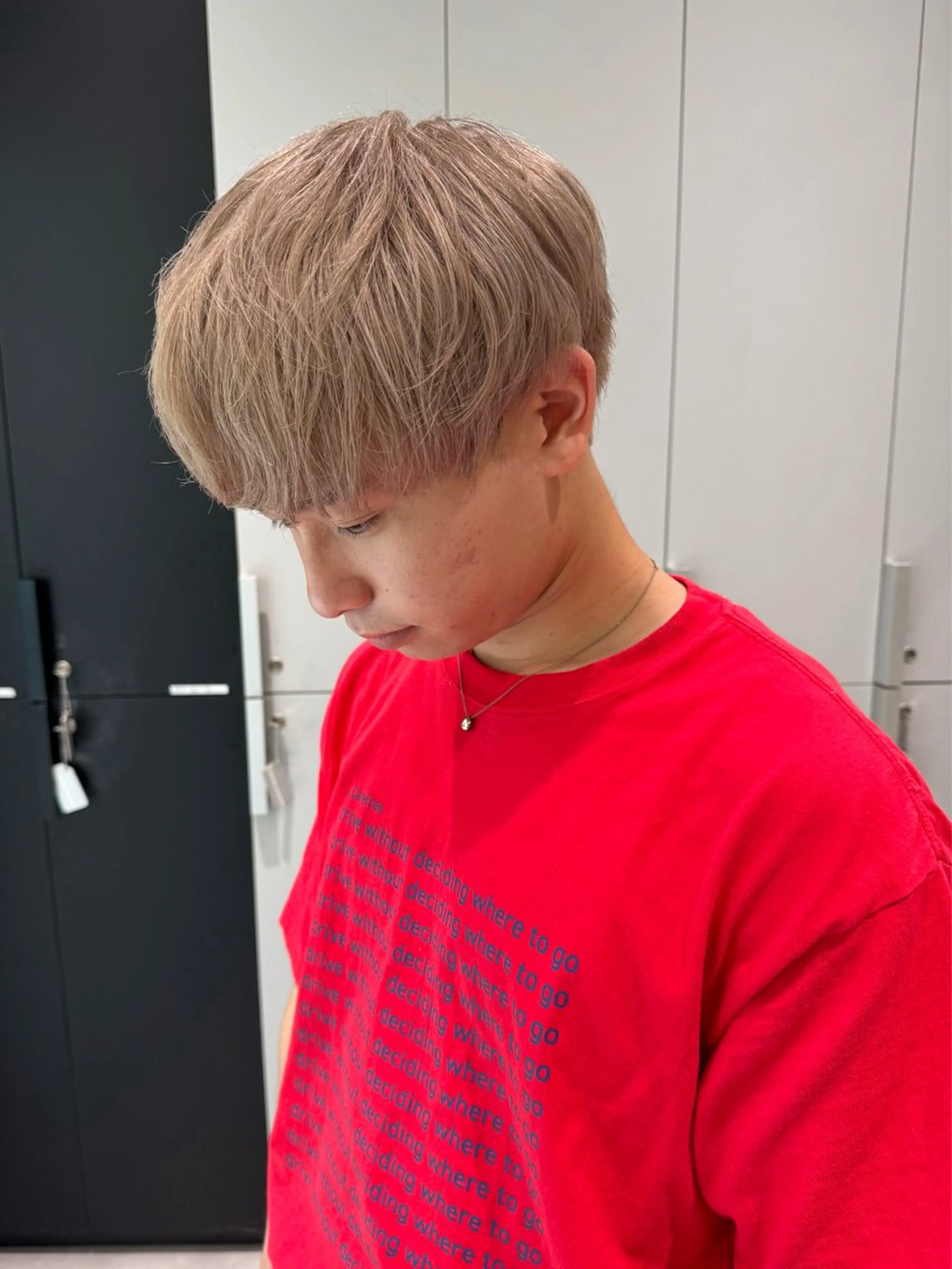 🩵《メンズハイトーンならこれ❕》メンズカット+ダブルカラー【¥15,510/¥17,710】の写真