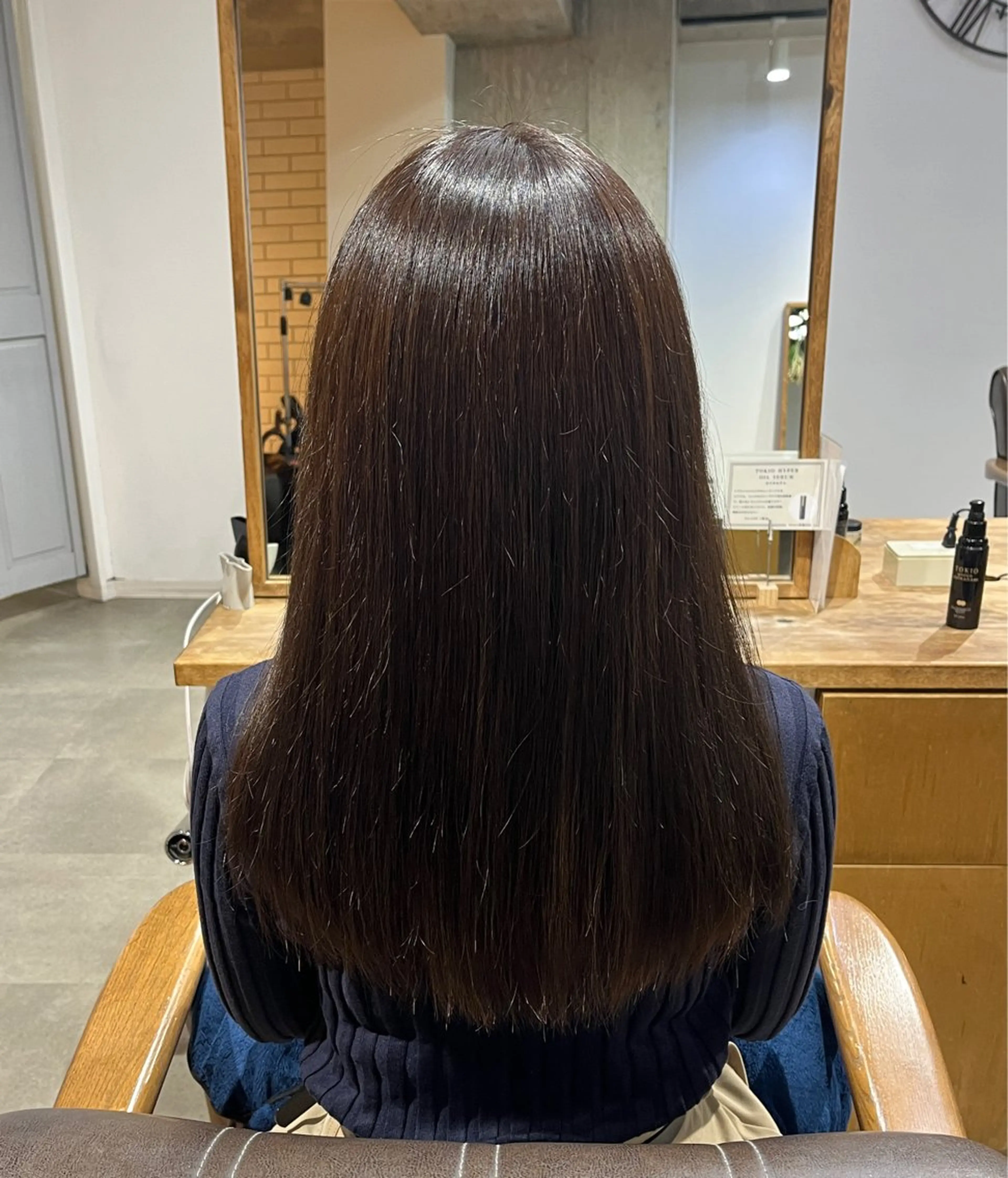 シングルカラー + プレミアムトリートメントの写真