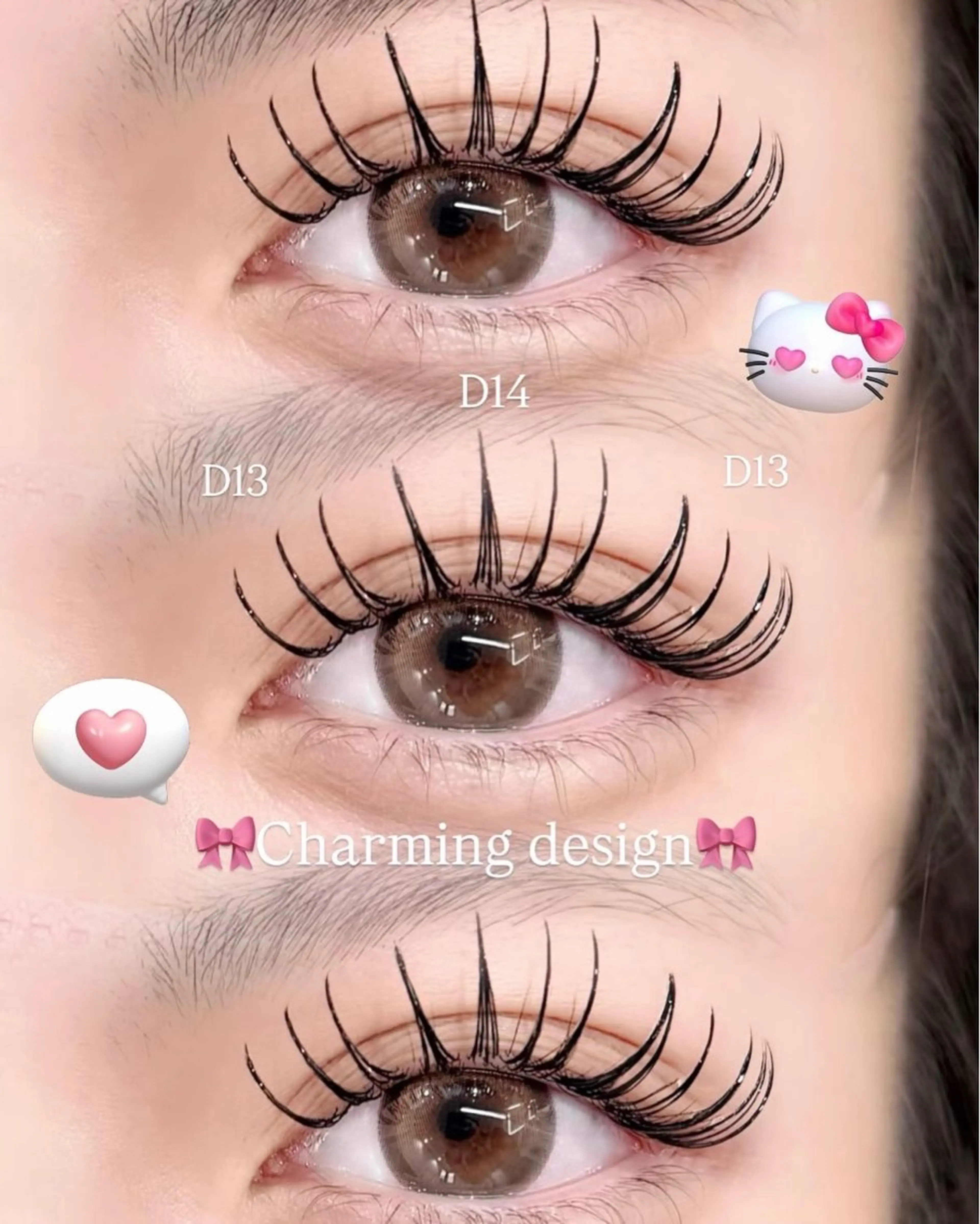 マツエク・マツパ マツエク Lucia NEXT 芳野のマツエク・マツパデザイン