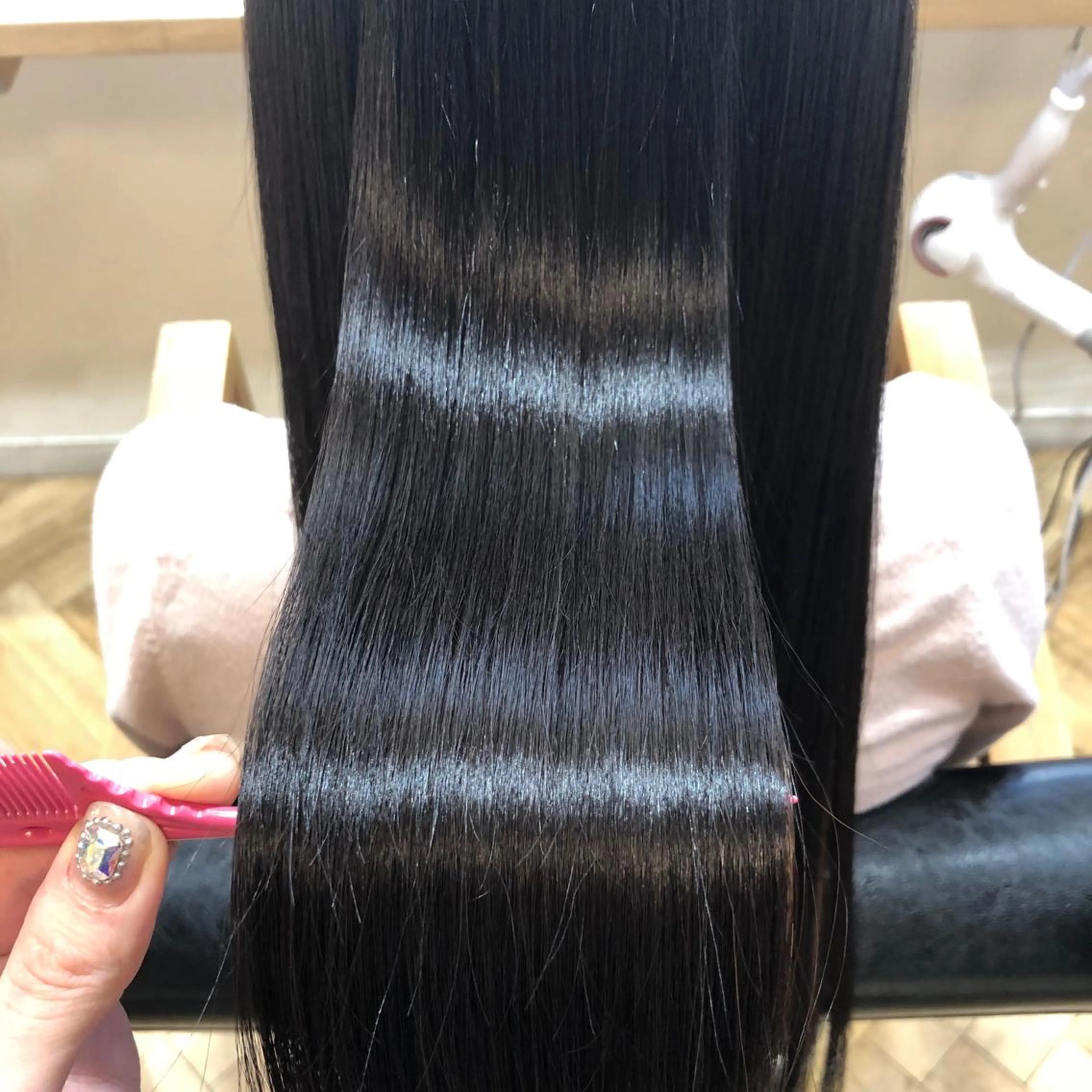 ロング 艶カラー/韓国顔周り 🎀mamiのヘアスタイル