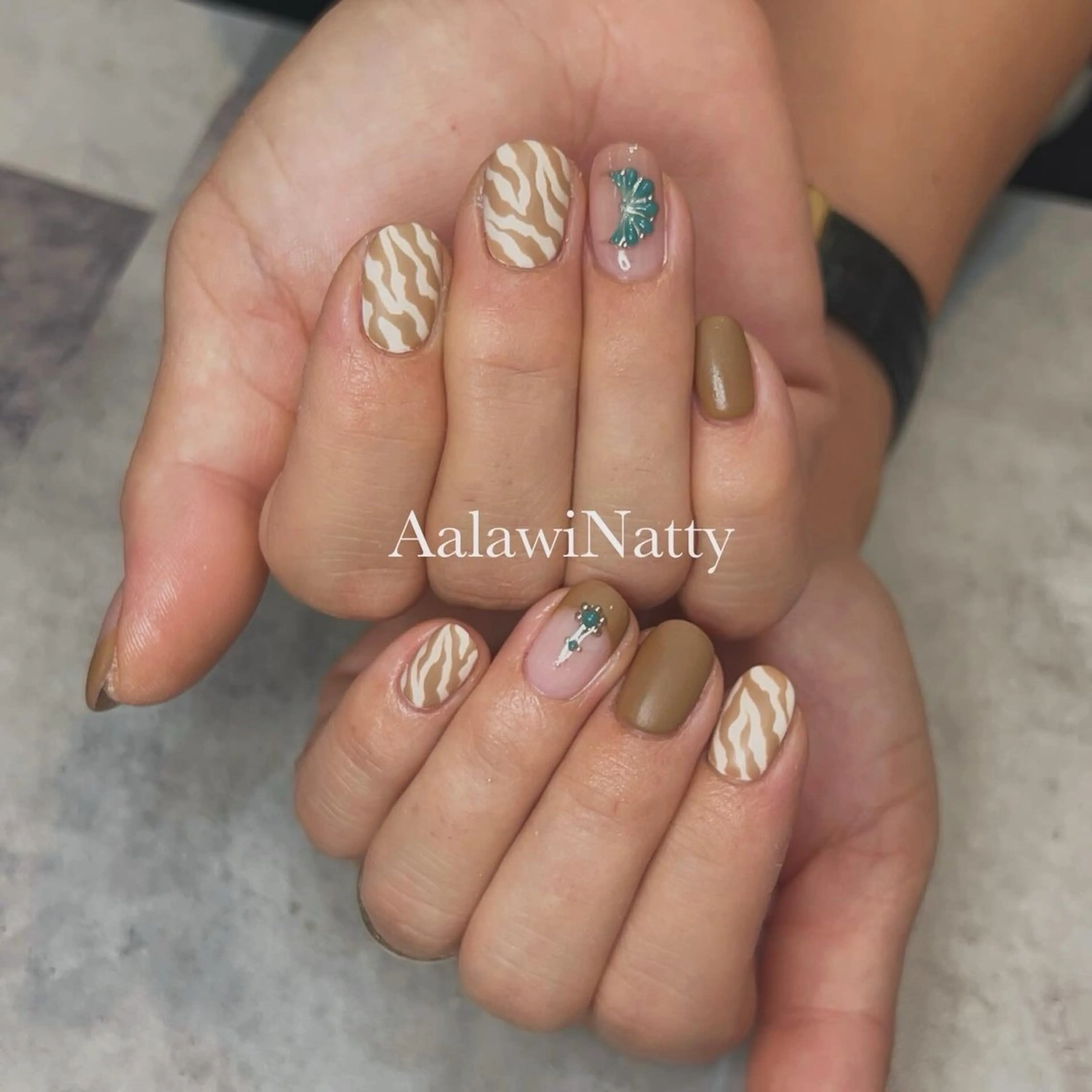 ネイル Aala wi Natty  nail所属・AMANO AKIHOのネイルデザイン