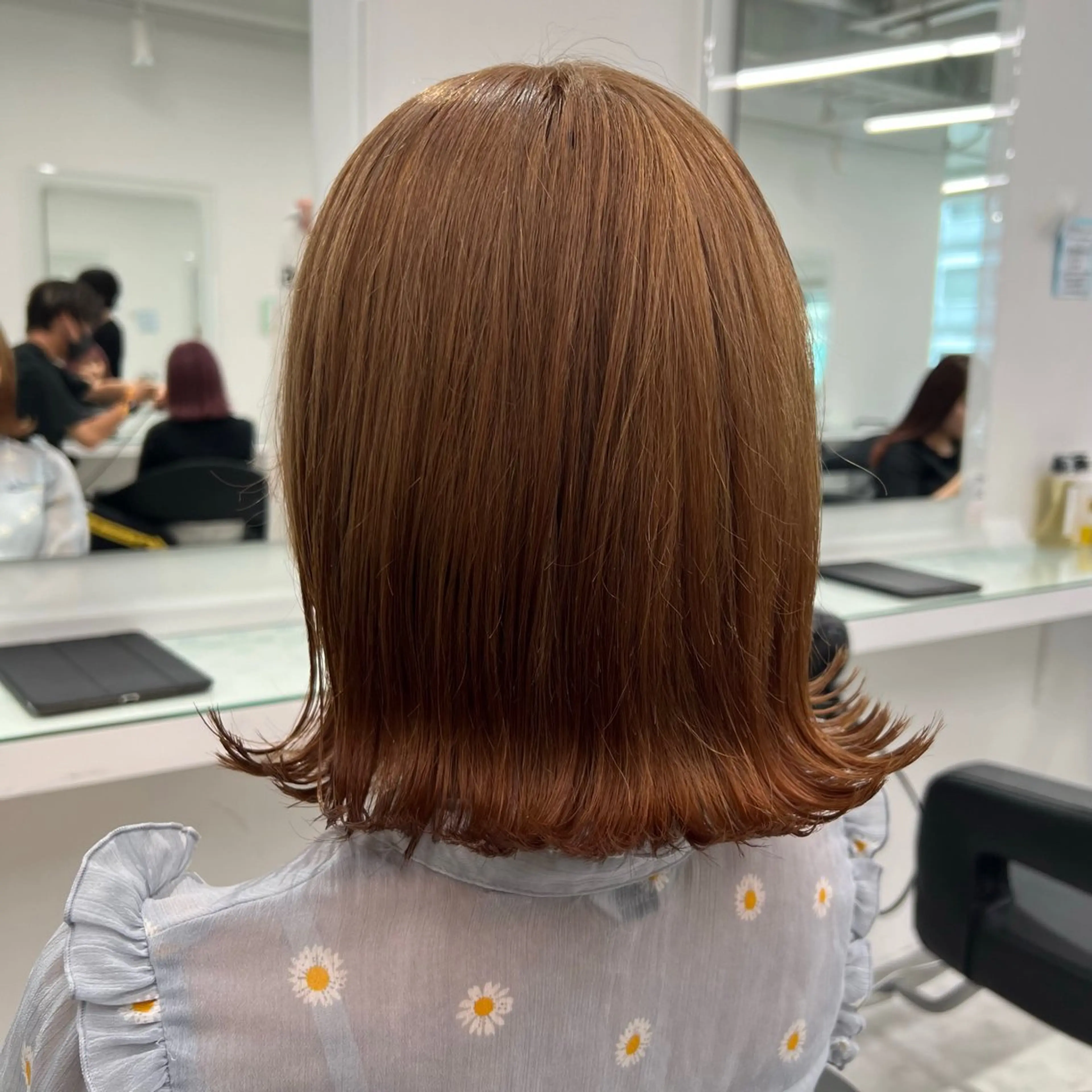 カラー 透け上品ハイトーン 職人ゆうと🤍のヘアスタイル