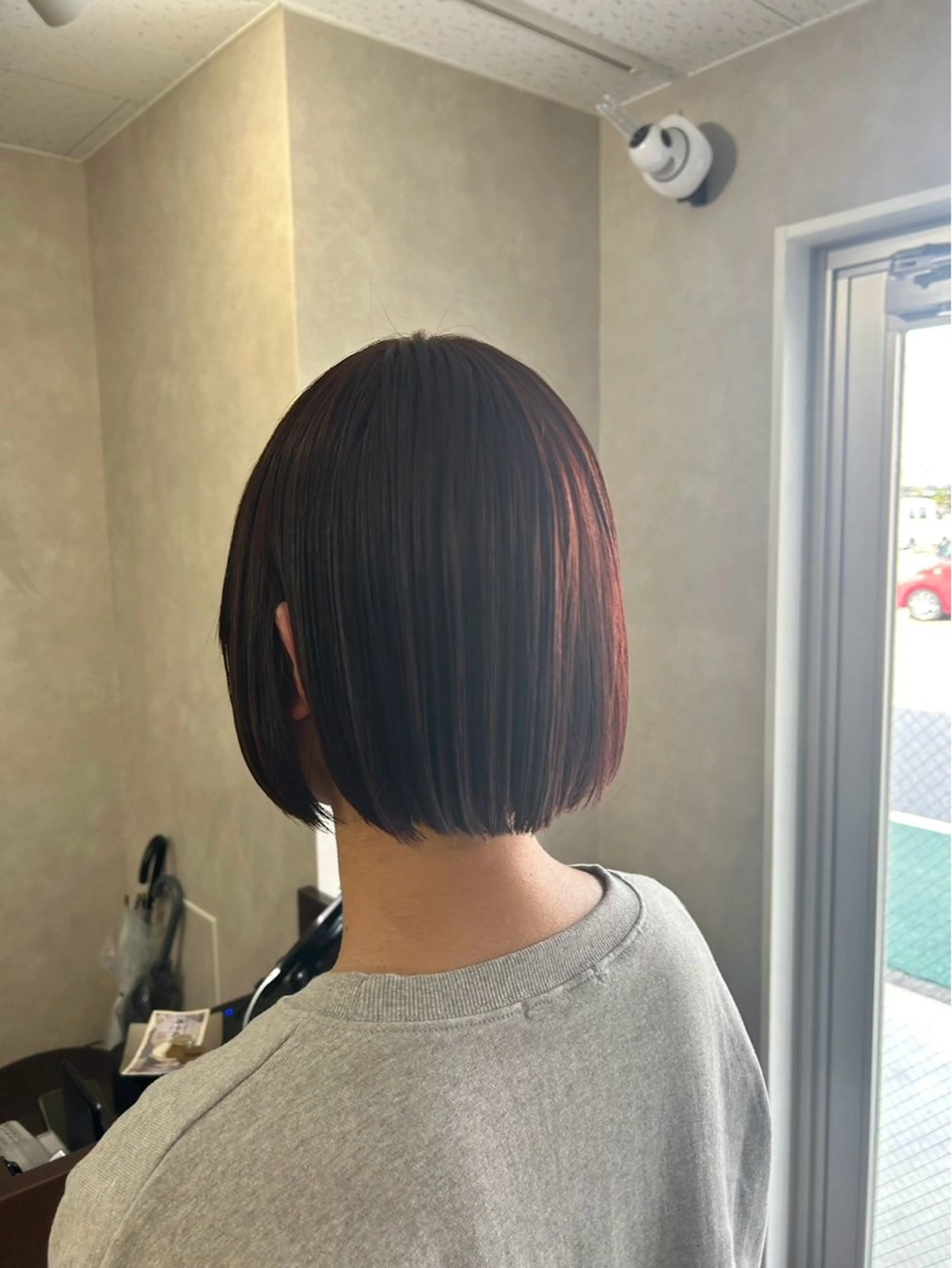 ショート カラー 山田 誠也のヘアスタイル