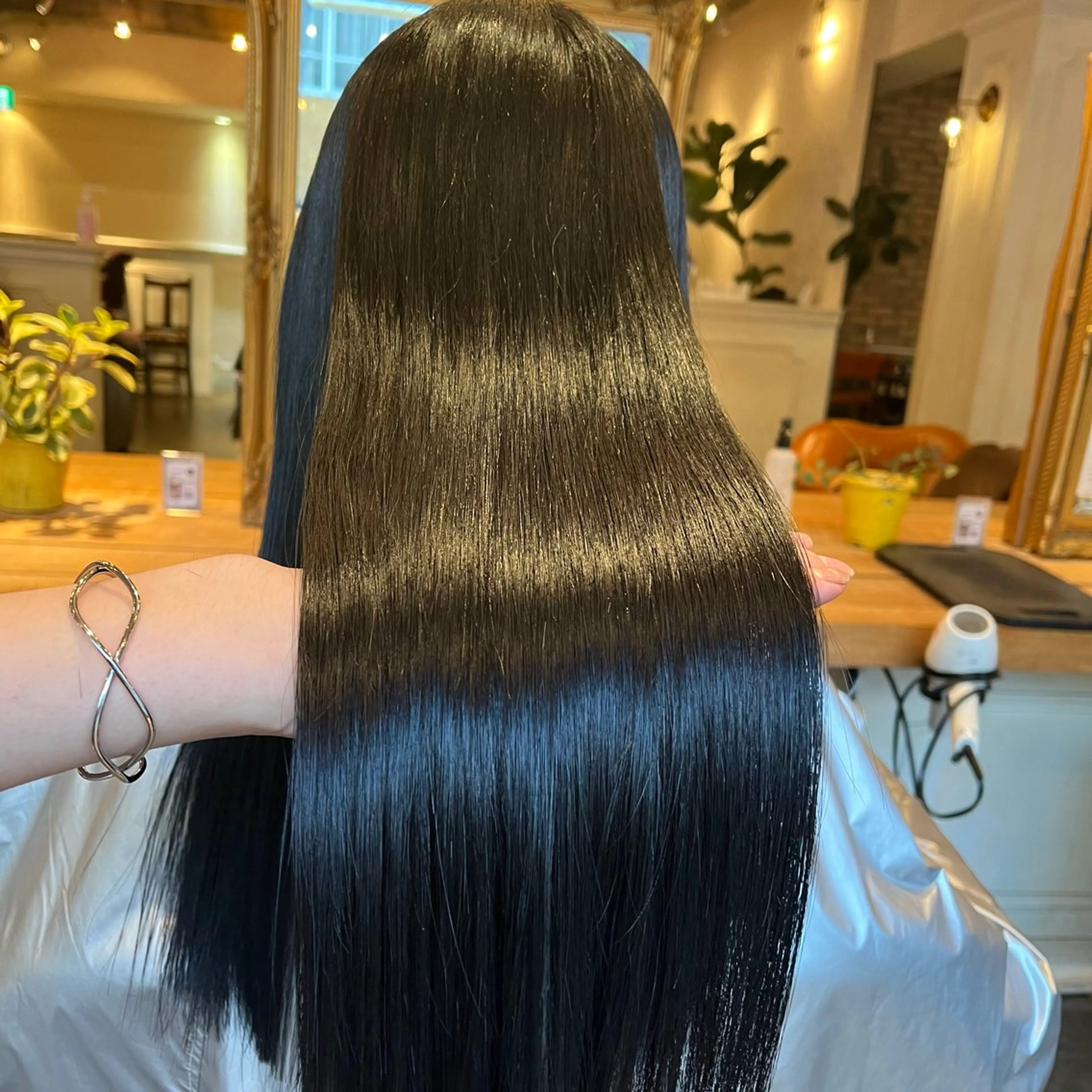 ロング ヘアカラー トリートメント 髪質改善/shuki 韓国/代表取締役のヘアスタイル