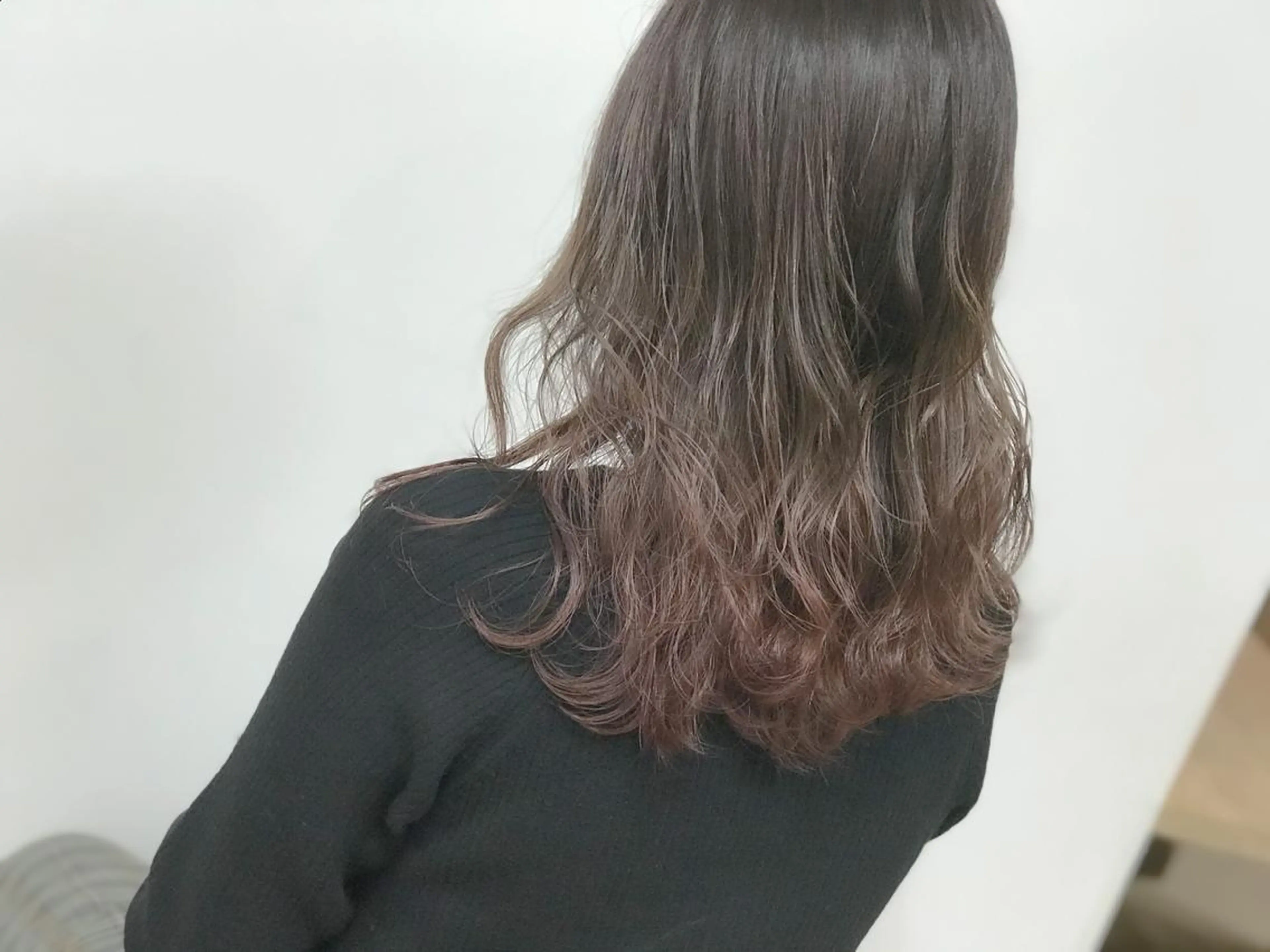 セミロング カラー ba-boo 広島のヘアスタイル