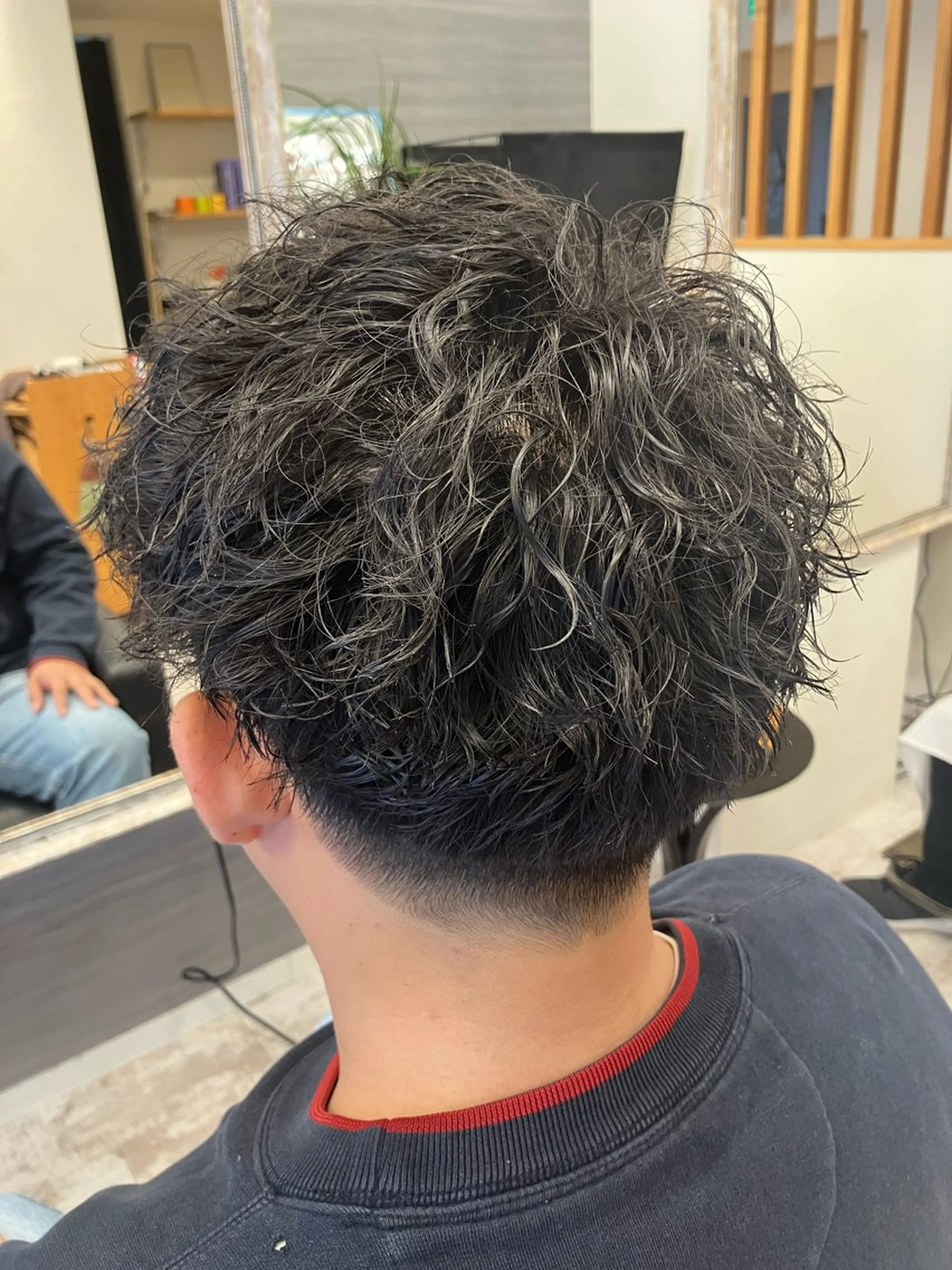 パーマ メンズ カット パーマ メンズ特化/パーマ/ フェードWATARUのヘアスタイル