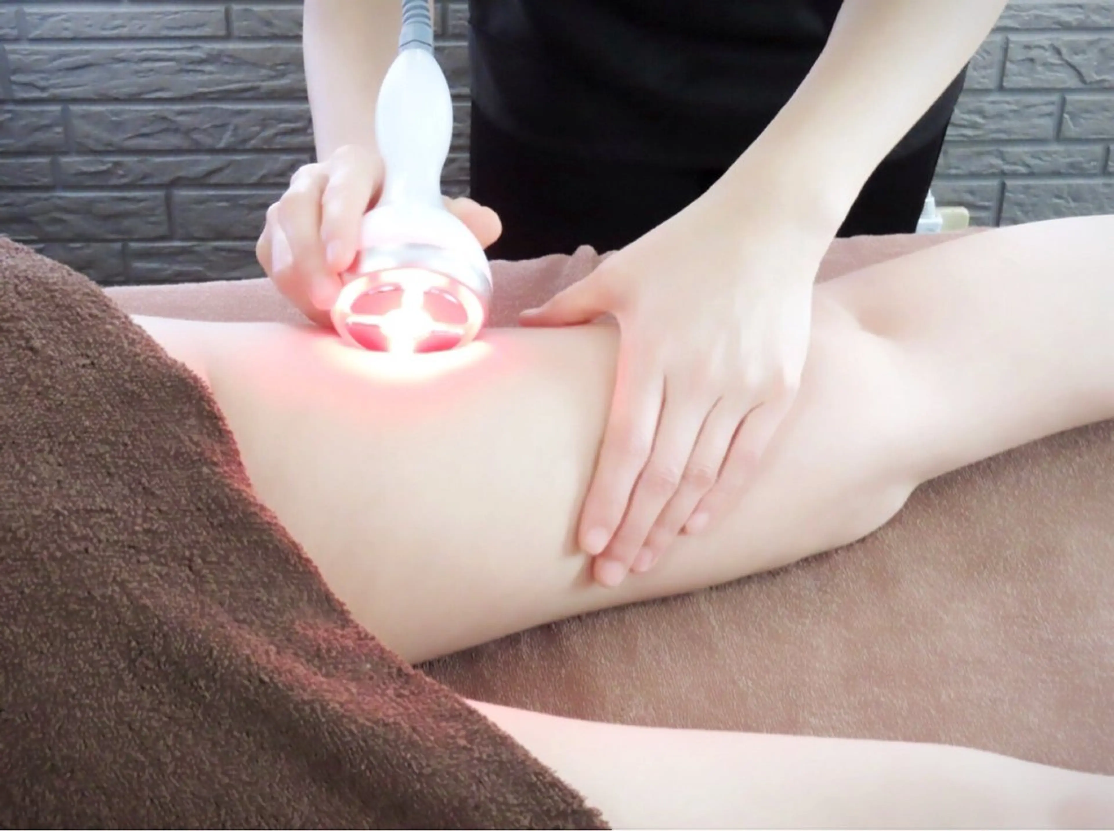 【がっつり痩身70分コース】スターテック2種×リンパ×発汗ジェルパックで汗だし！スパ付の写真