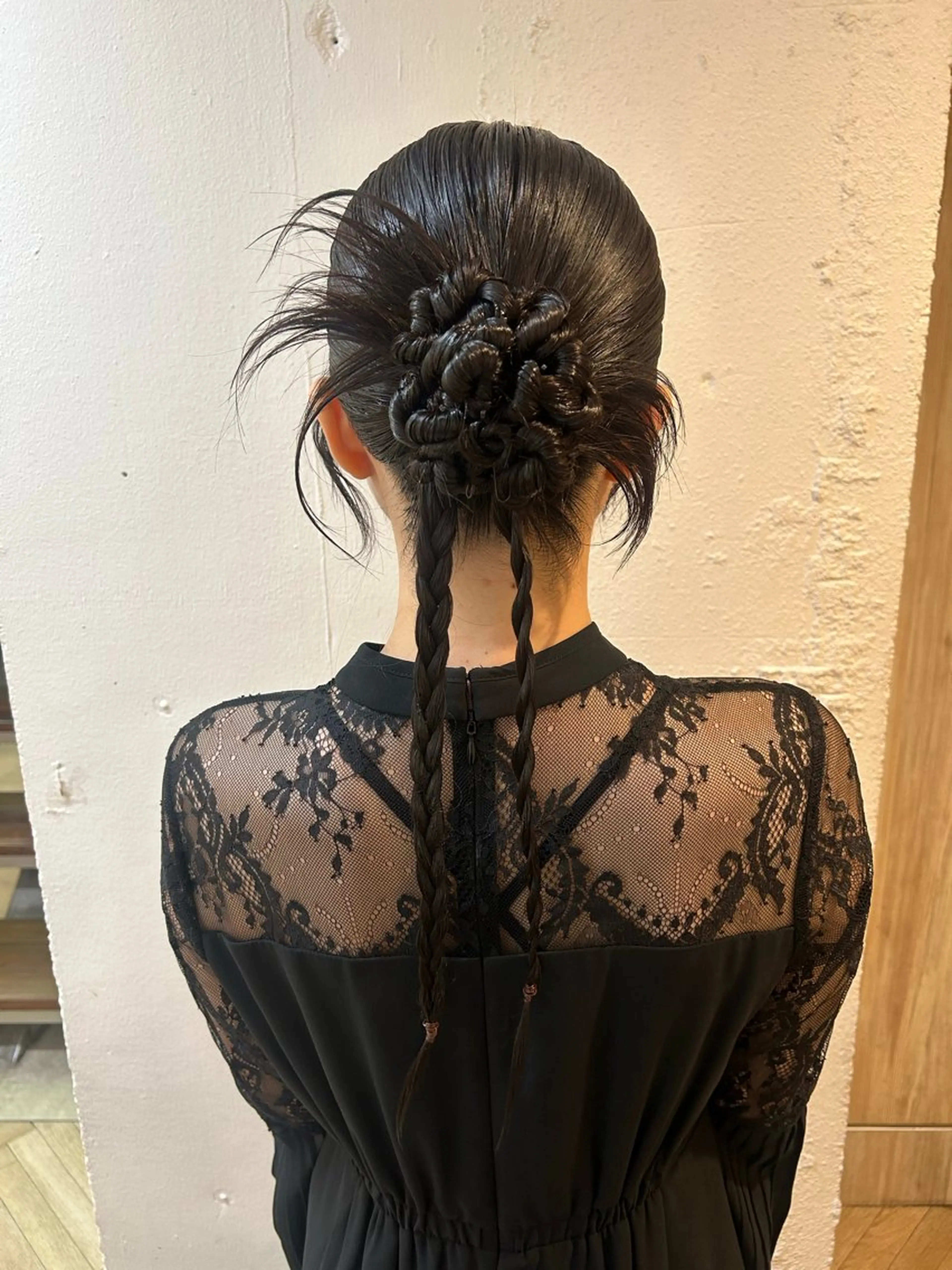 ヘアアレンジ 艶カラー🌸アレンジ 🌹Sally🕊️のヘアスタイル