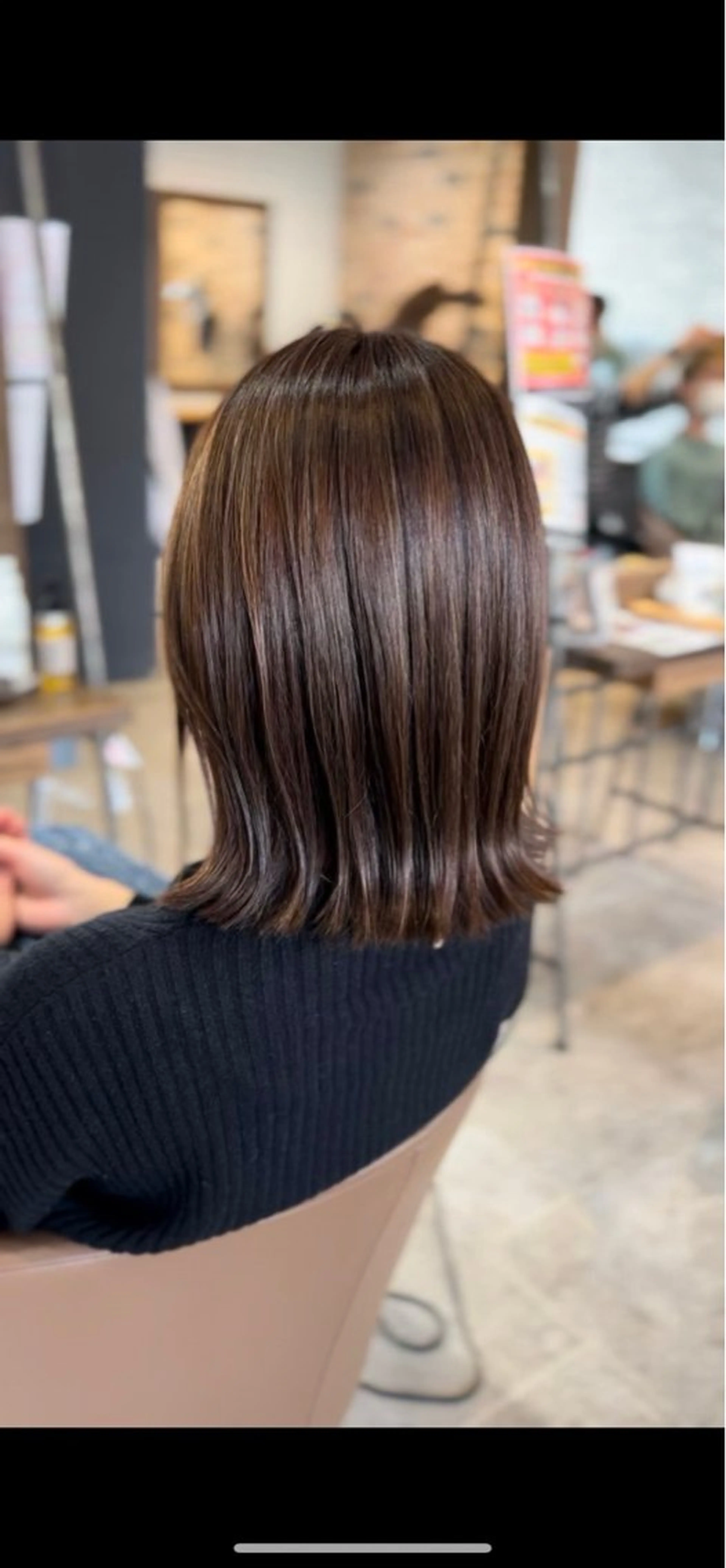 ミディアム 米村 美咲のヘアスタイル