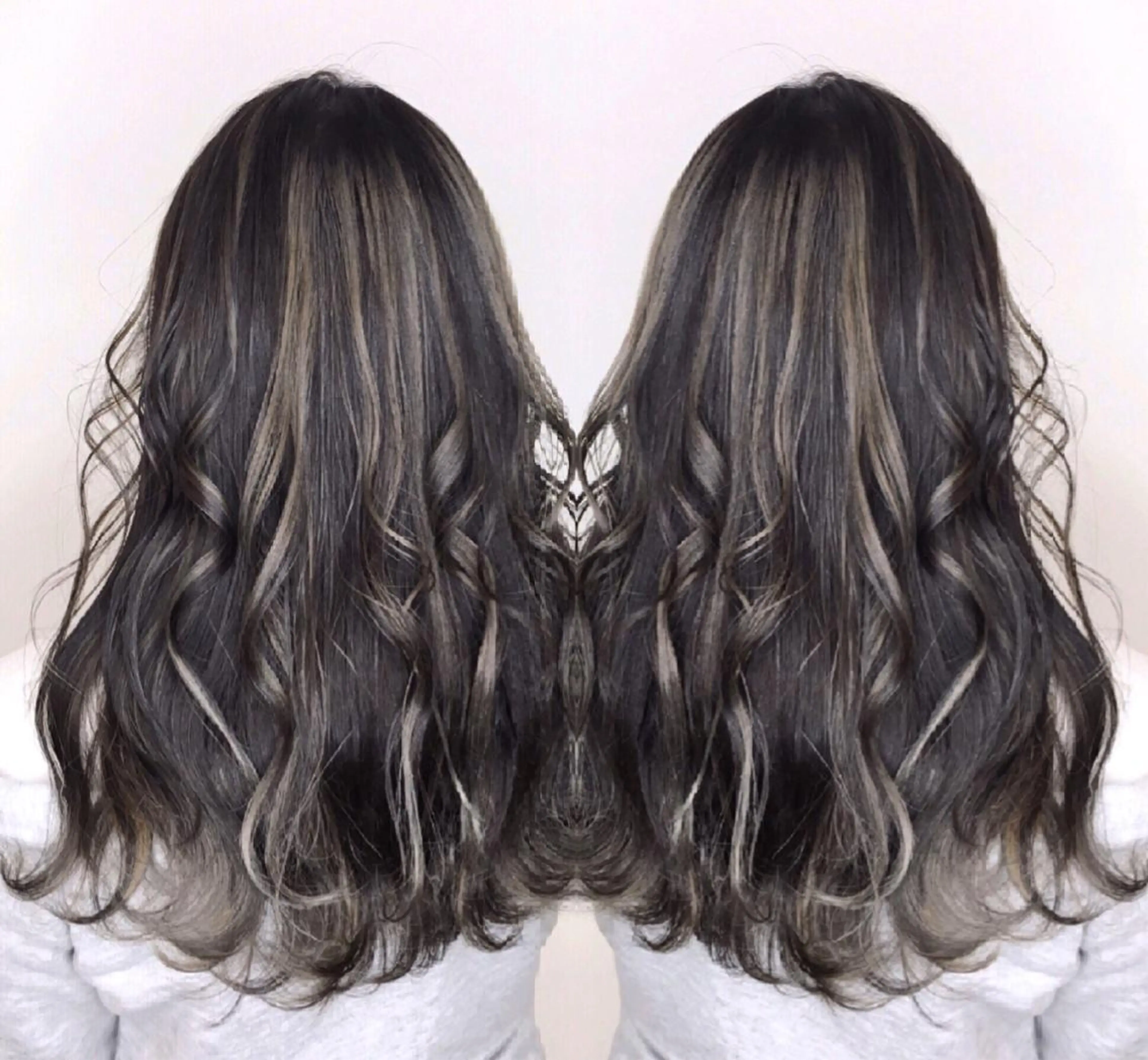 セミロング 3Dハイライト 外国人風カラー ハイライト ヘアカラー トリートメント ヘアセット ❤️千葉県代表❤️ 店長❤️柿本翔一朗のヘアスタイル