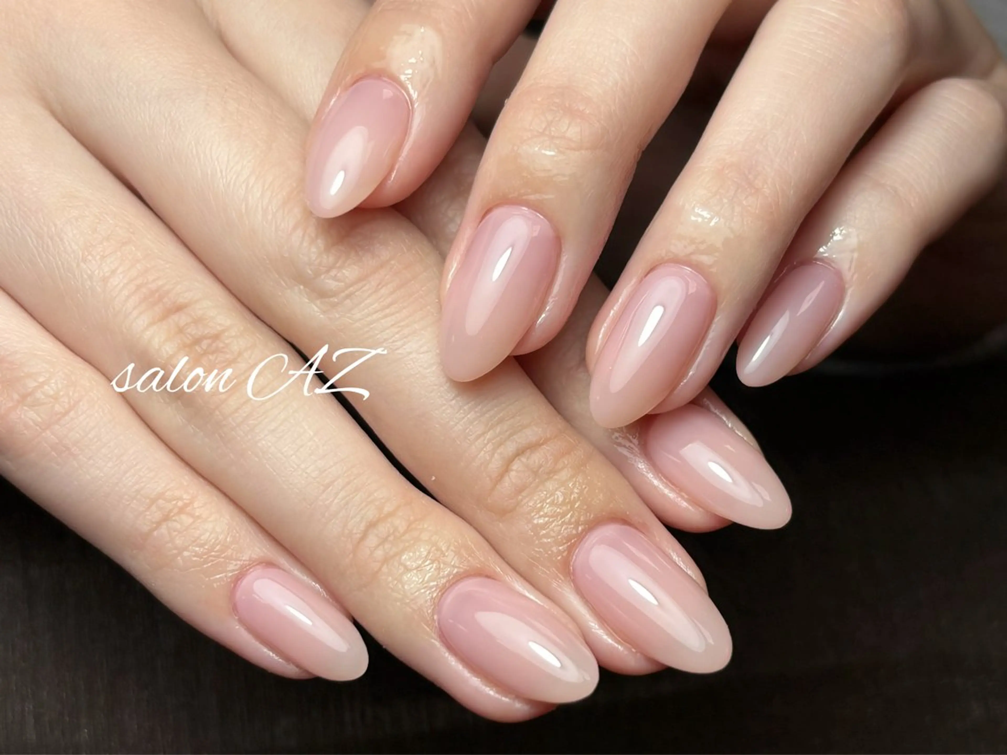 ネイル アートネイル 長さ出し フットネイル フレンチネイル ジェルネイル ハンドネイル salon AZのネイルデザイン