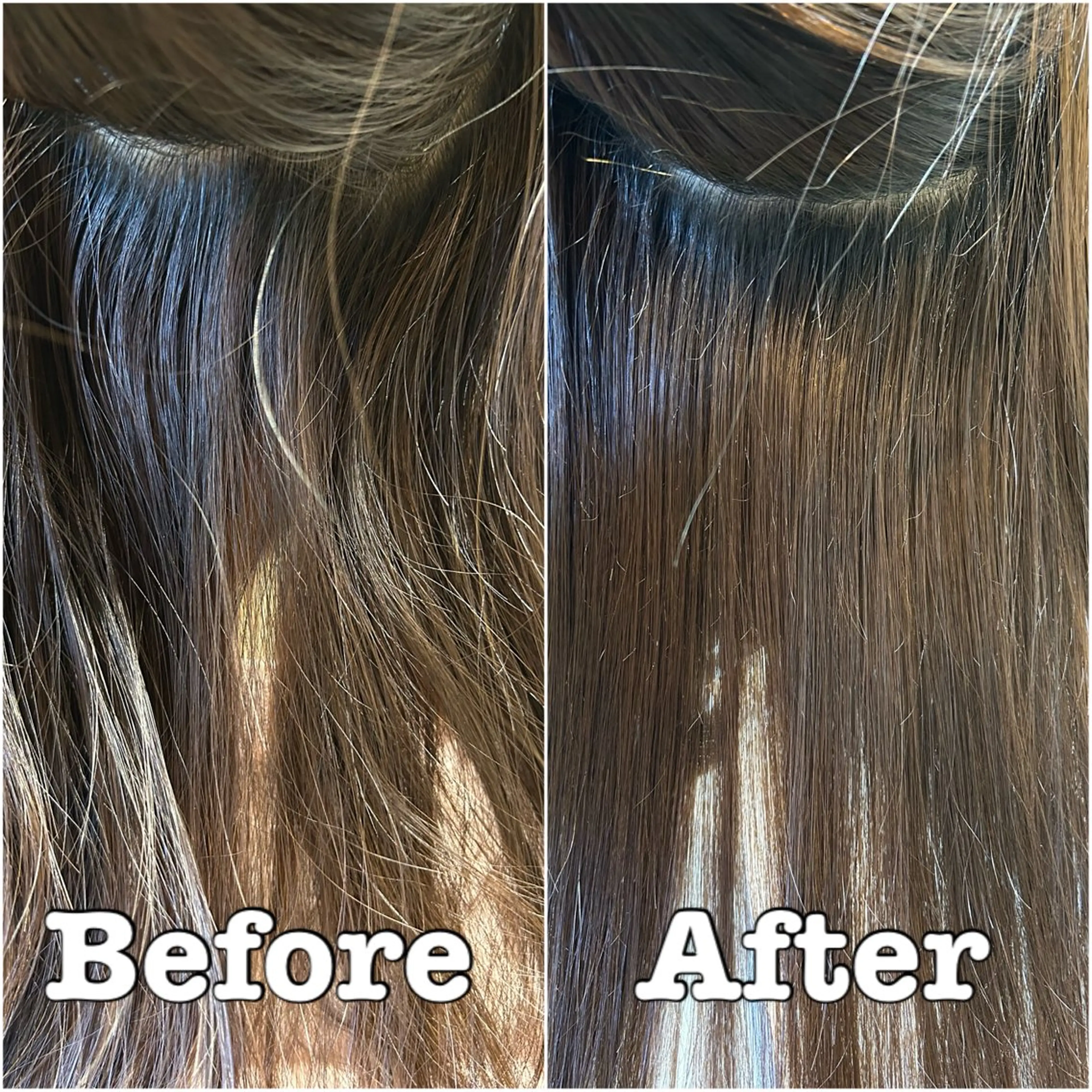 セミロング カット 縮毛矯正 トリートメント Miku 🦔 / ヘアセットのヘアスタイル