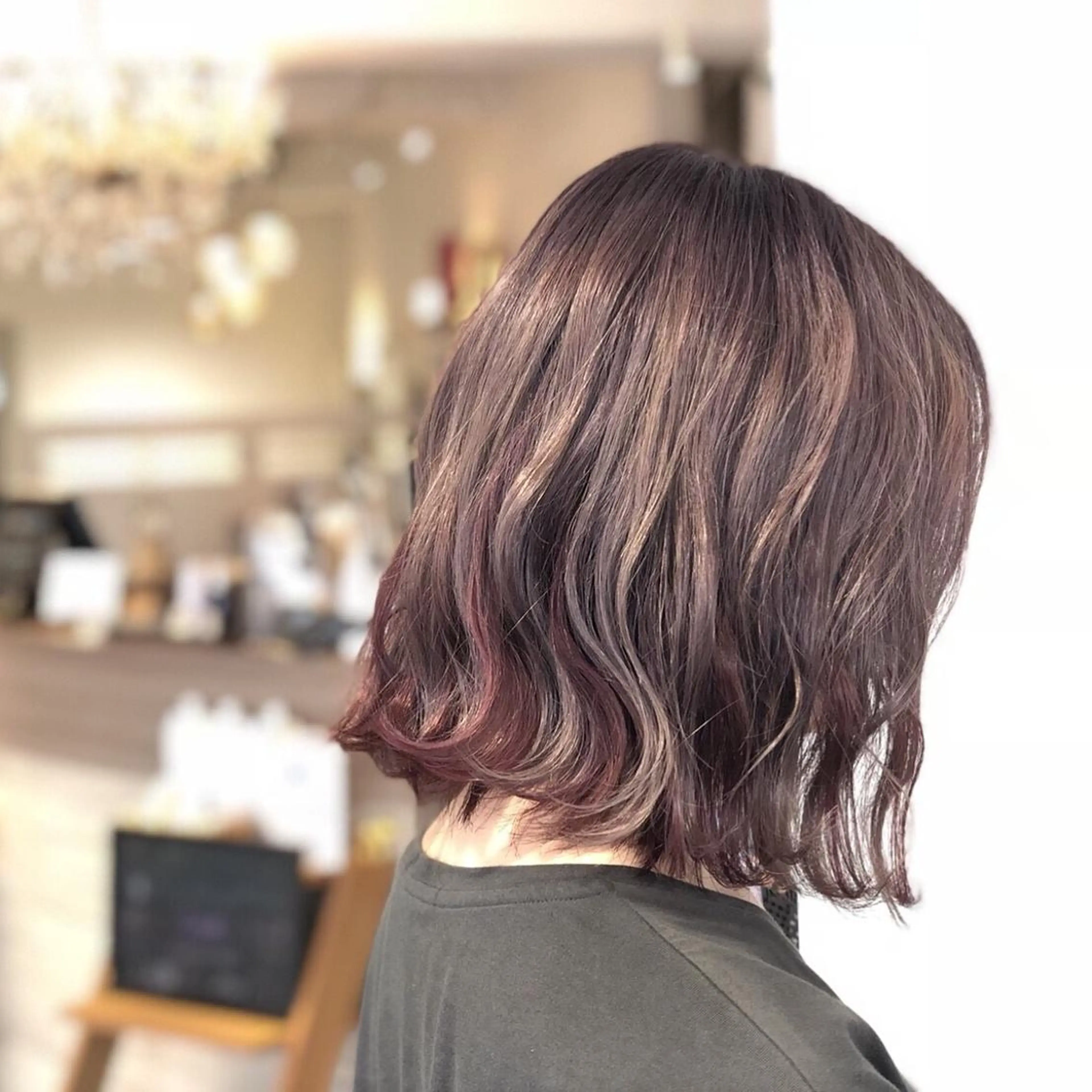 ショート カラー ヘアカラー トリートメント ヘッドスパ tonari 梅田、中崎町のヘアスタイル