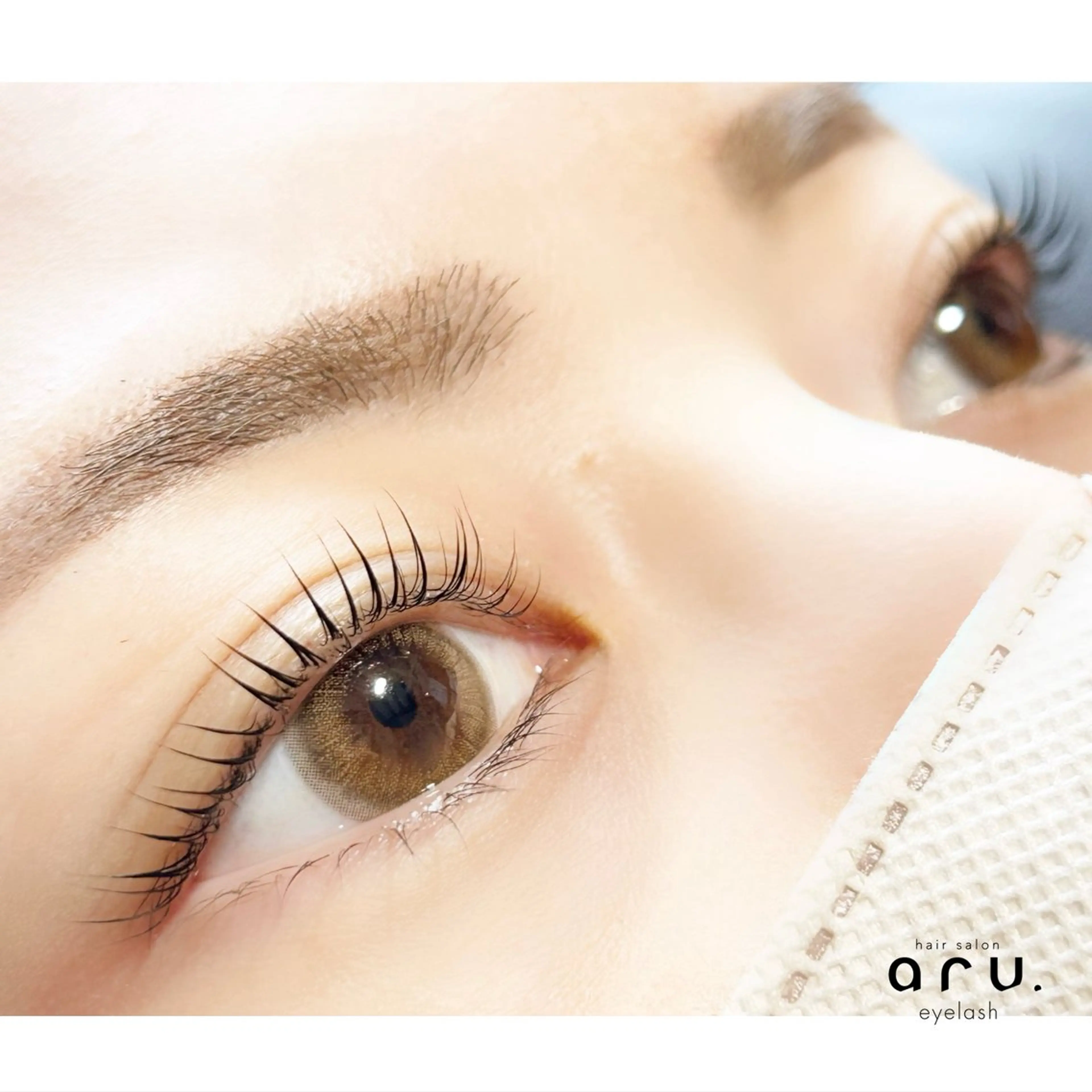 マツエク・マツパ マツパ hairsalon aru.所属・粟辻 ゆみのマツエク・マツパデザイン