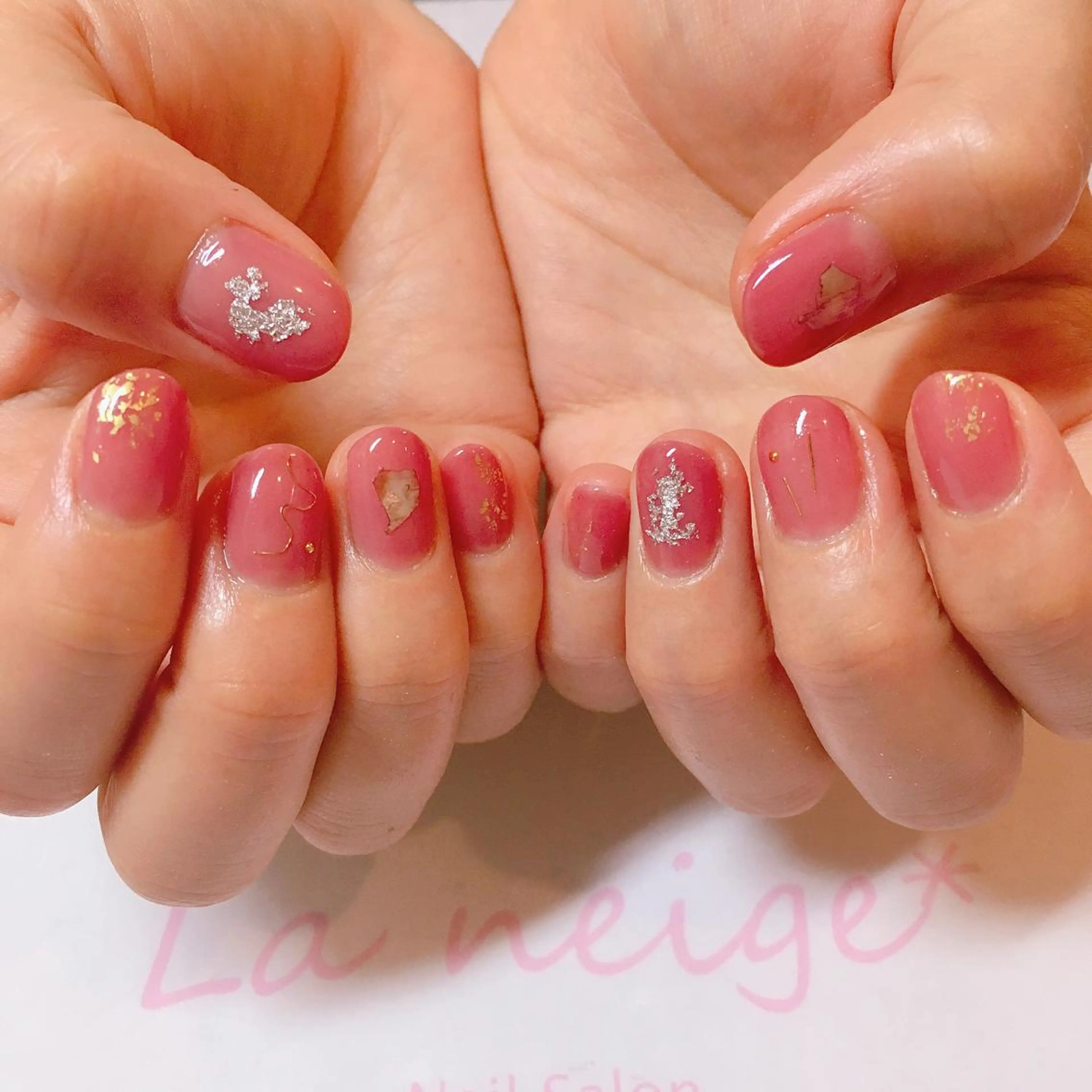 ネイル La neige* yuki 🥯🍑のネイルデザイン