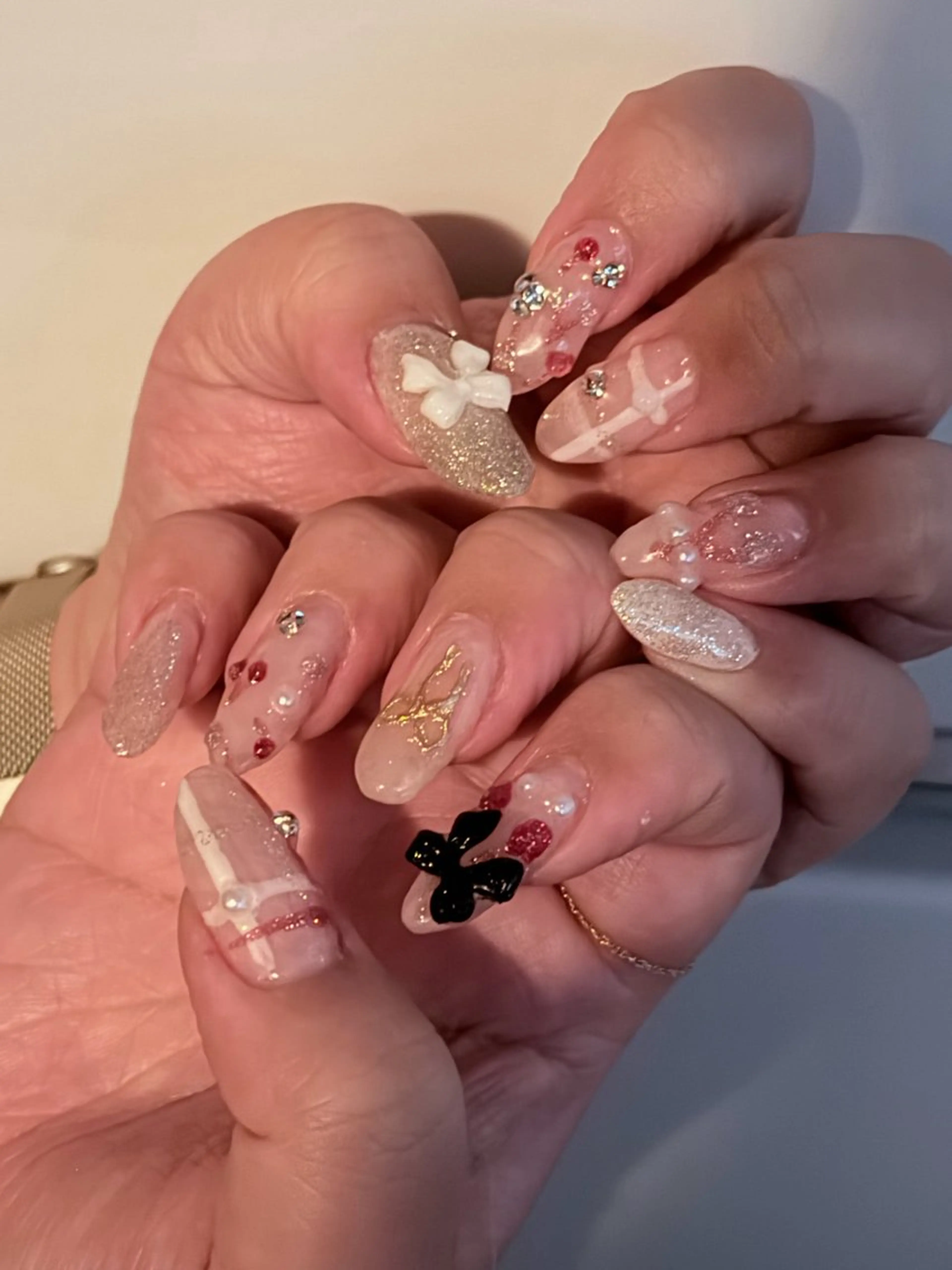 ネイル ハンドネイル Rinon所属・海 恋のネイルデザイン