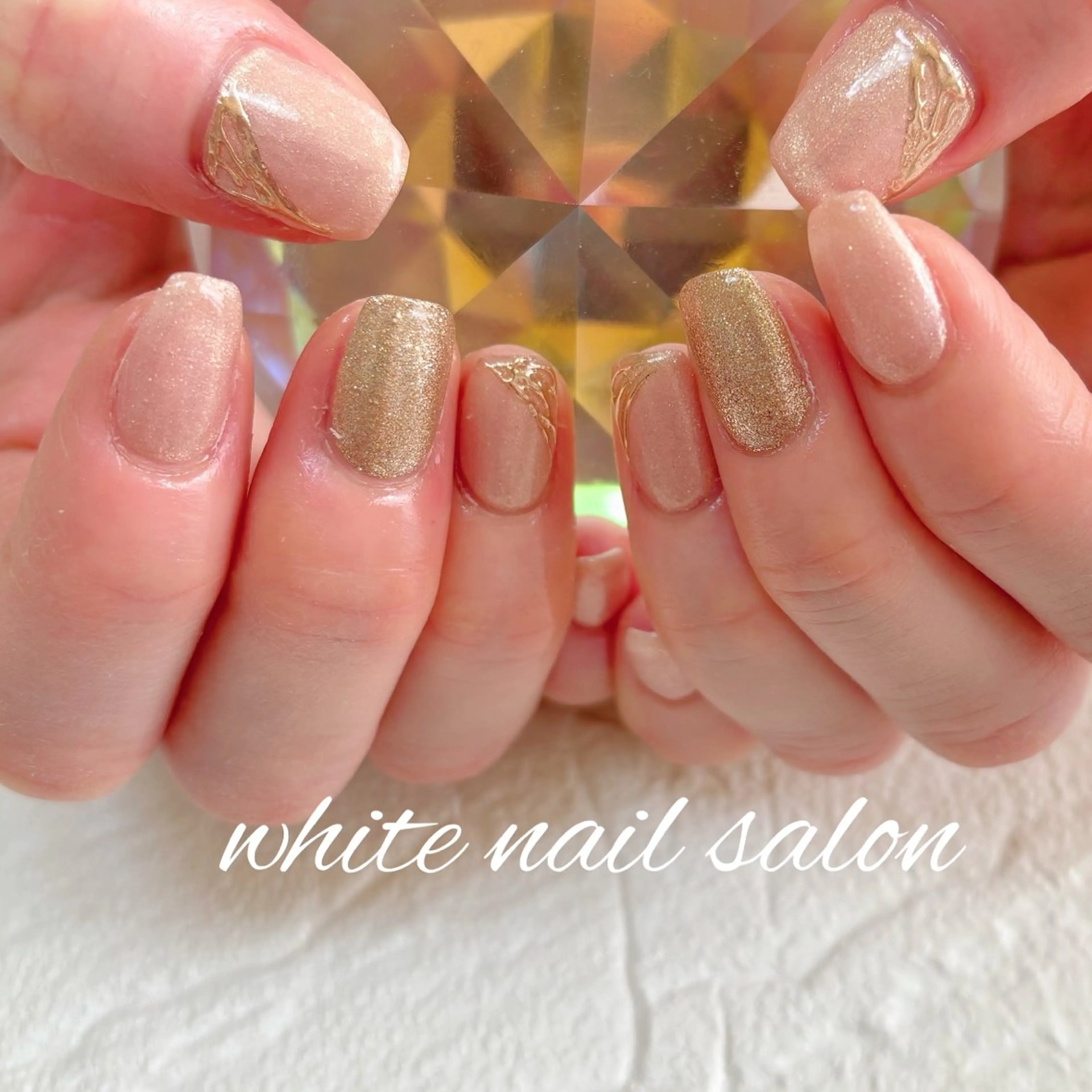 ネイル フットネイル ハンドネイル white nail salonのネイルデザイン