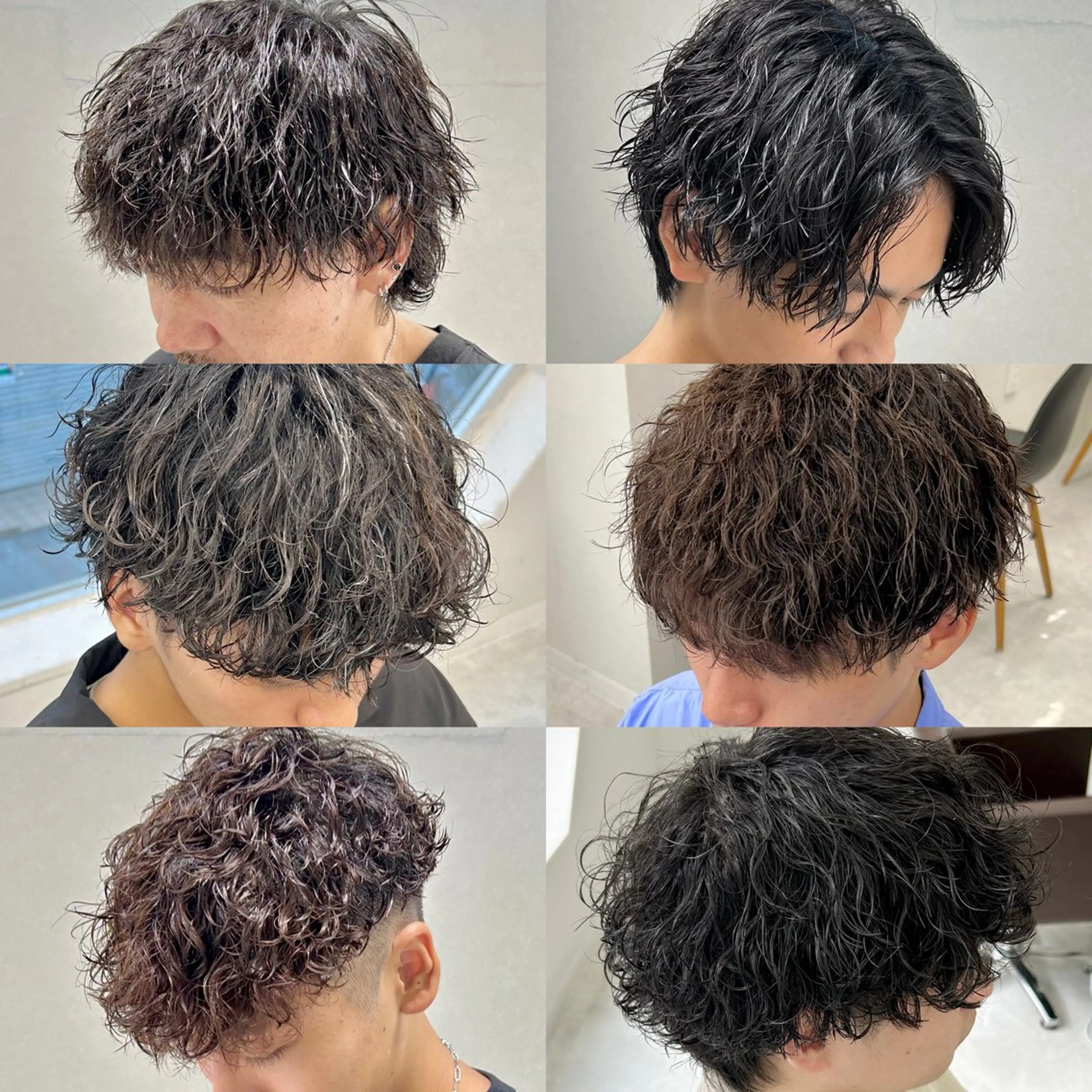 ミディアム パーマ メンズ 🏁メンズパーマ/ RYOYAのヘアスタイル