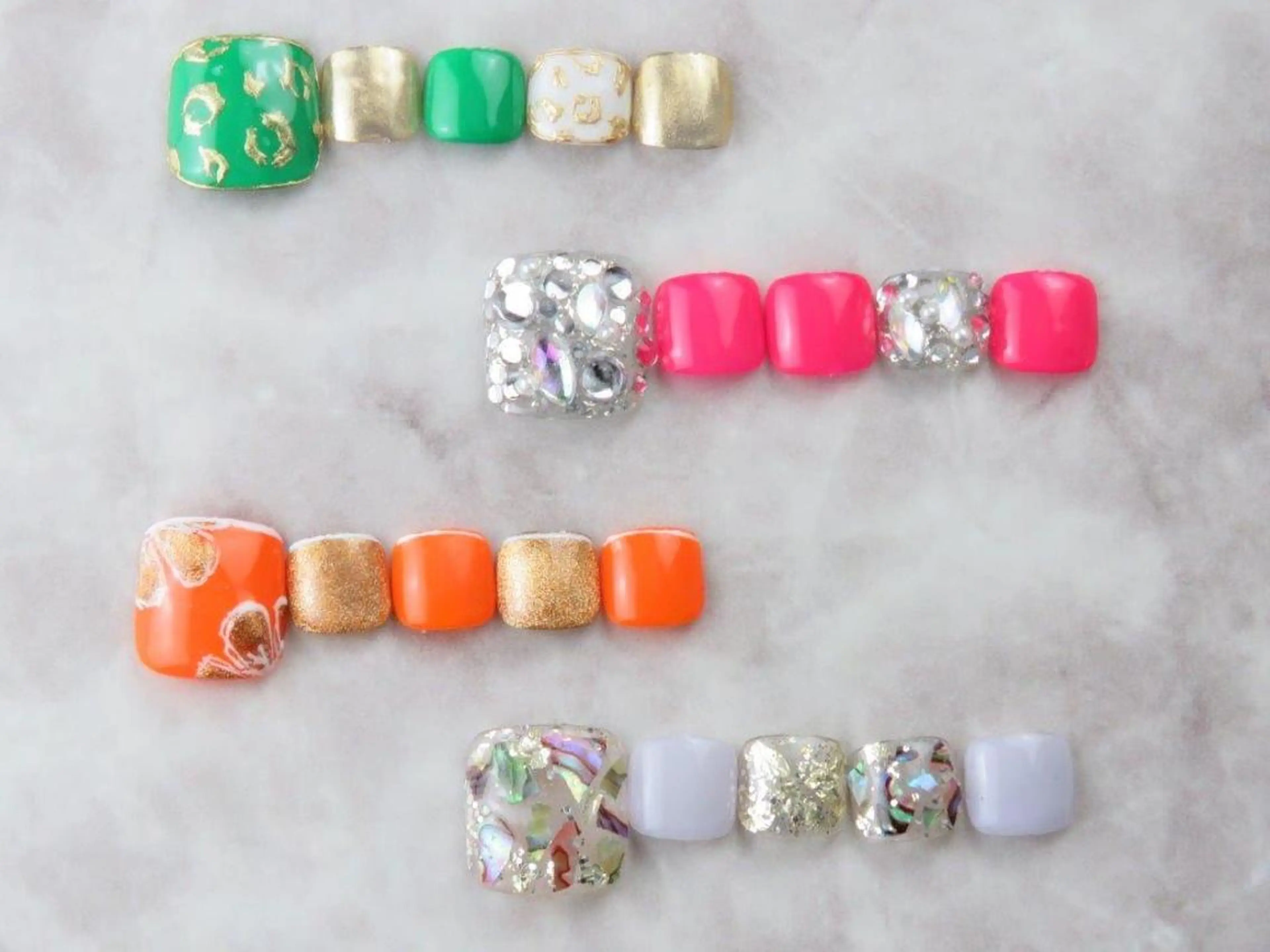 ネイル フットネイル NAIL Salon IP所属・長谷川 奈緒美のネイルデザイン