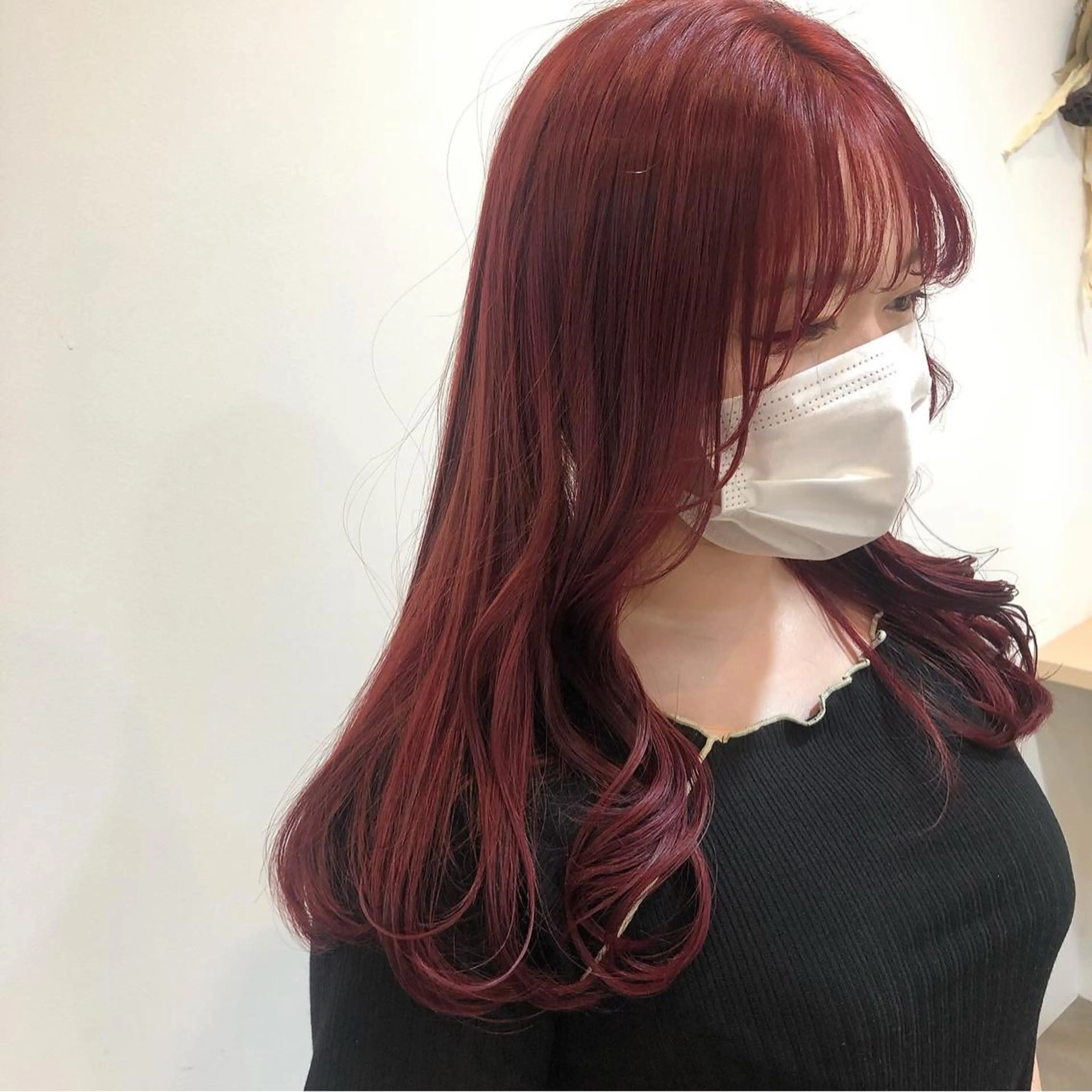 カラー 大迫 江梨のヘアスタイル