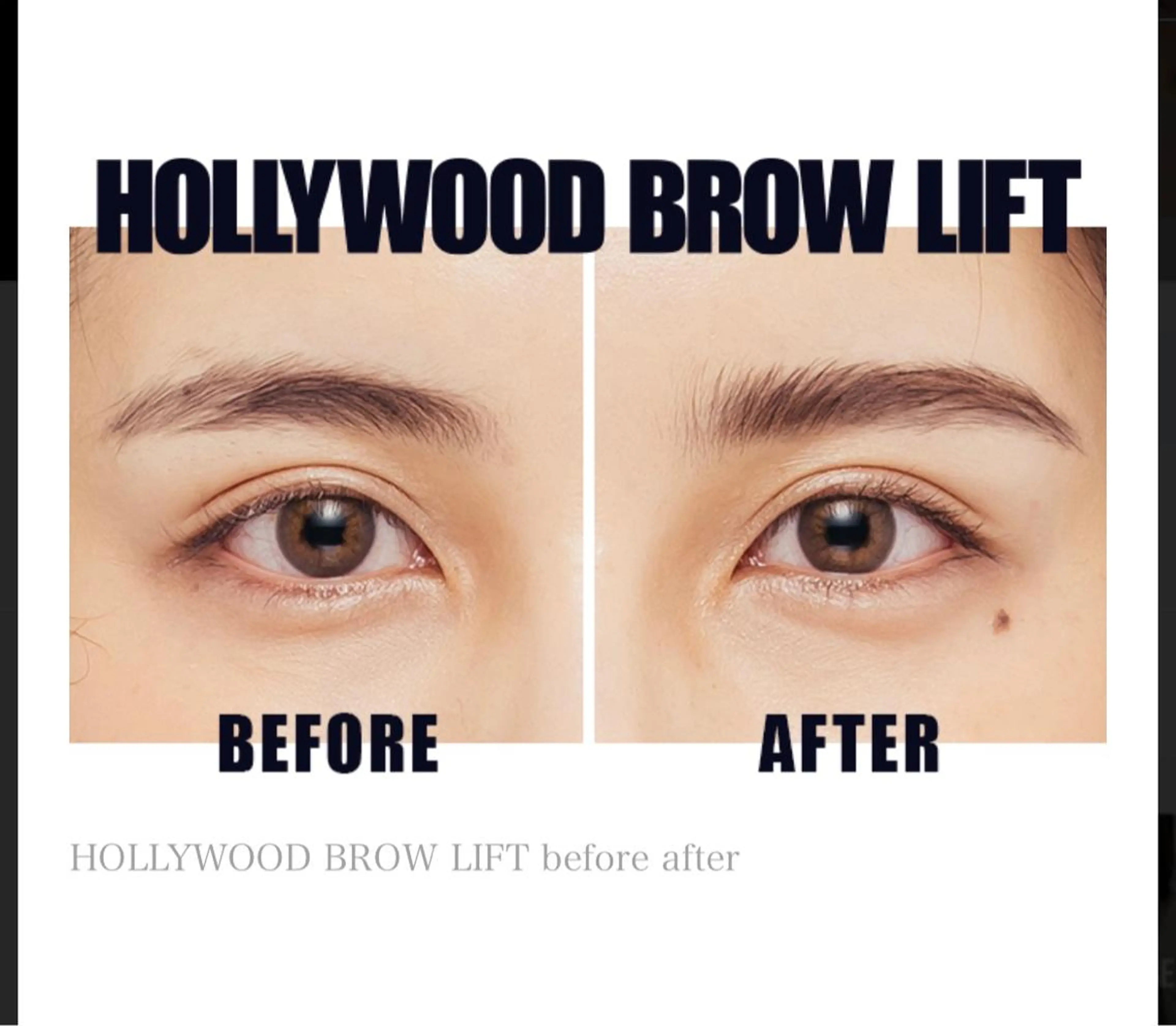 アイブロウ ハリウッドブロウリフト eyeriche .のマツエク・マツパデザイン