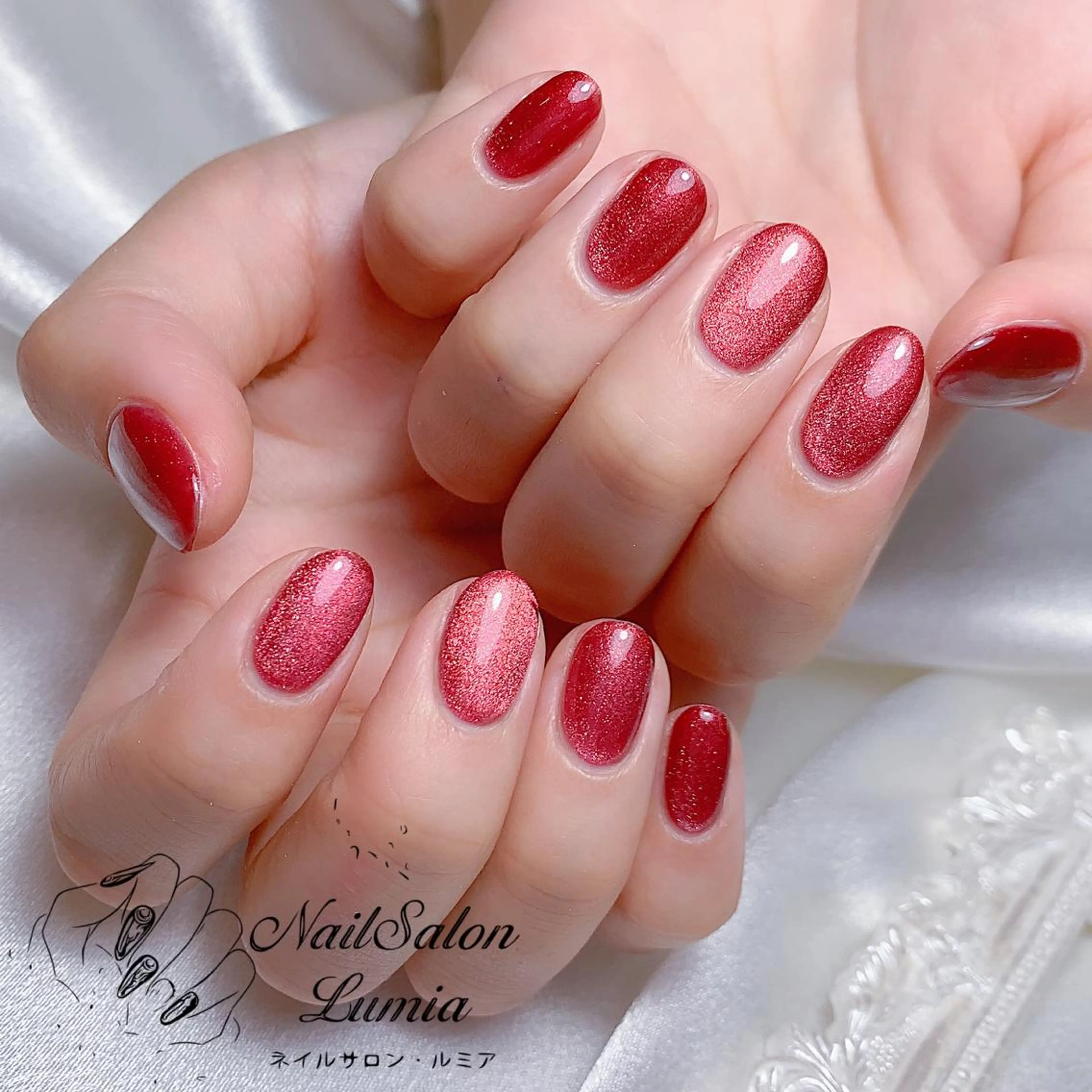 ネイル ハンドネイル ネイルサロン ルミア Lumia 店長のネイルデザイン