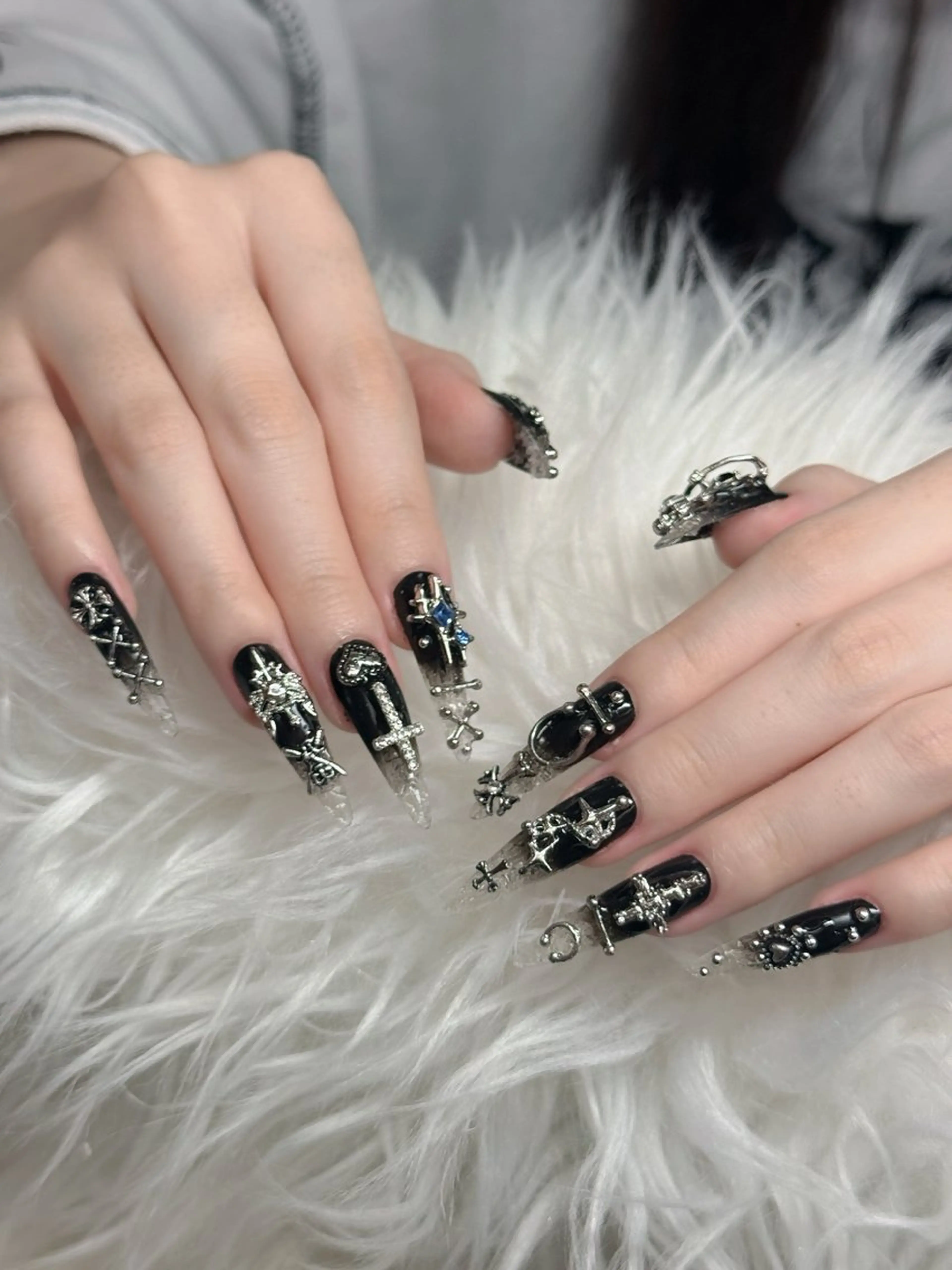 ネイル アートネイル 韓国ネイル 持ち込み ワンホンネイル ハンドネイル Lenie Nail Salonのネイルデザイン