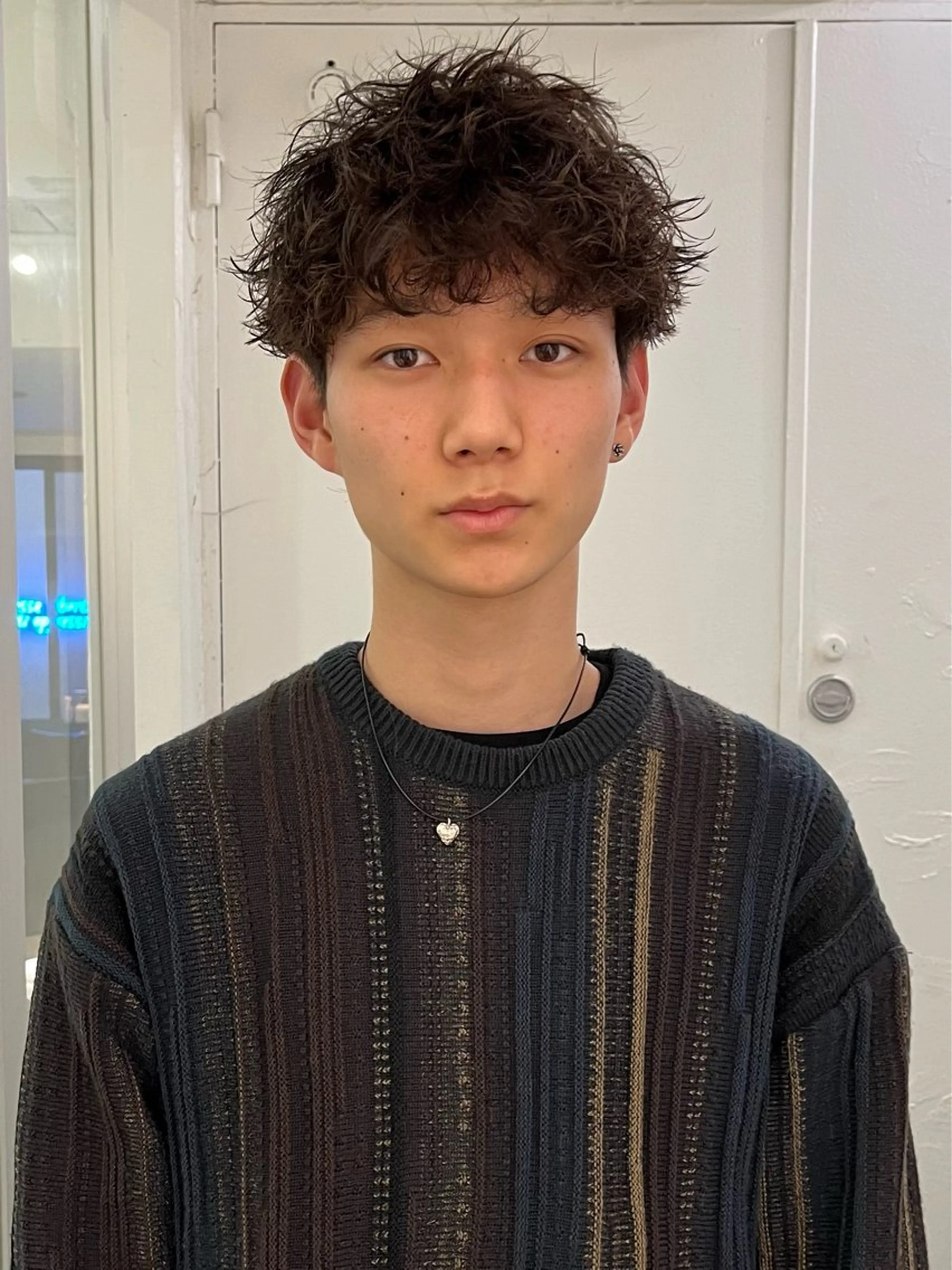 ショート メンズ メンズパーマ カット パーマ トリートメント 渋谷メンズカット/ 工藤靖也のヘアスタイル