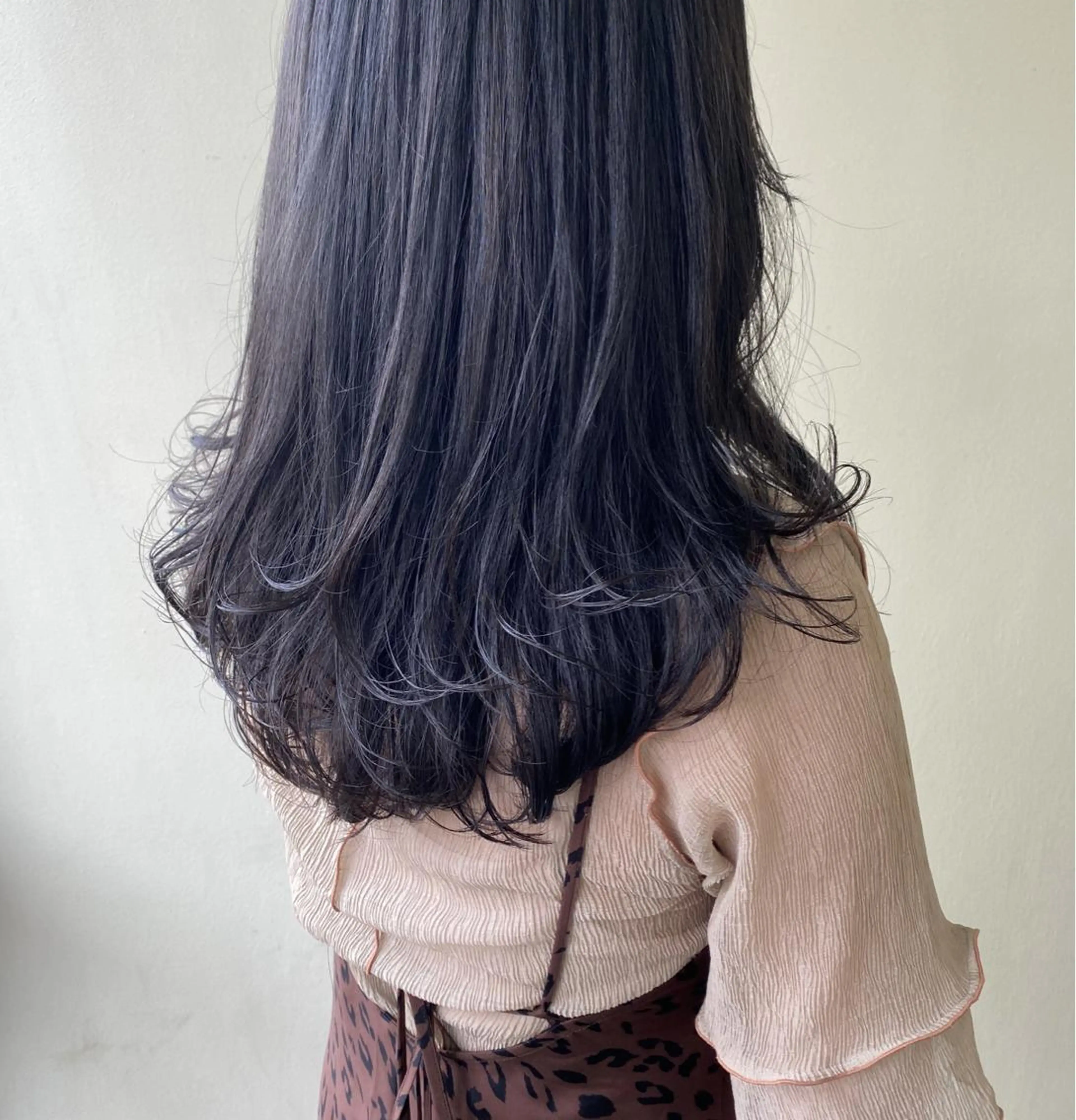 セミロング カット ヘアカラー 韓国ヘア🇰🇷 SAYAのヘアスタイル