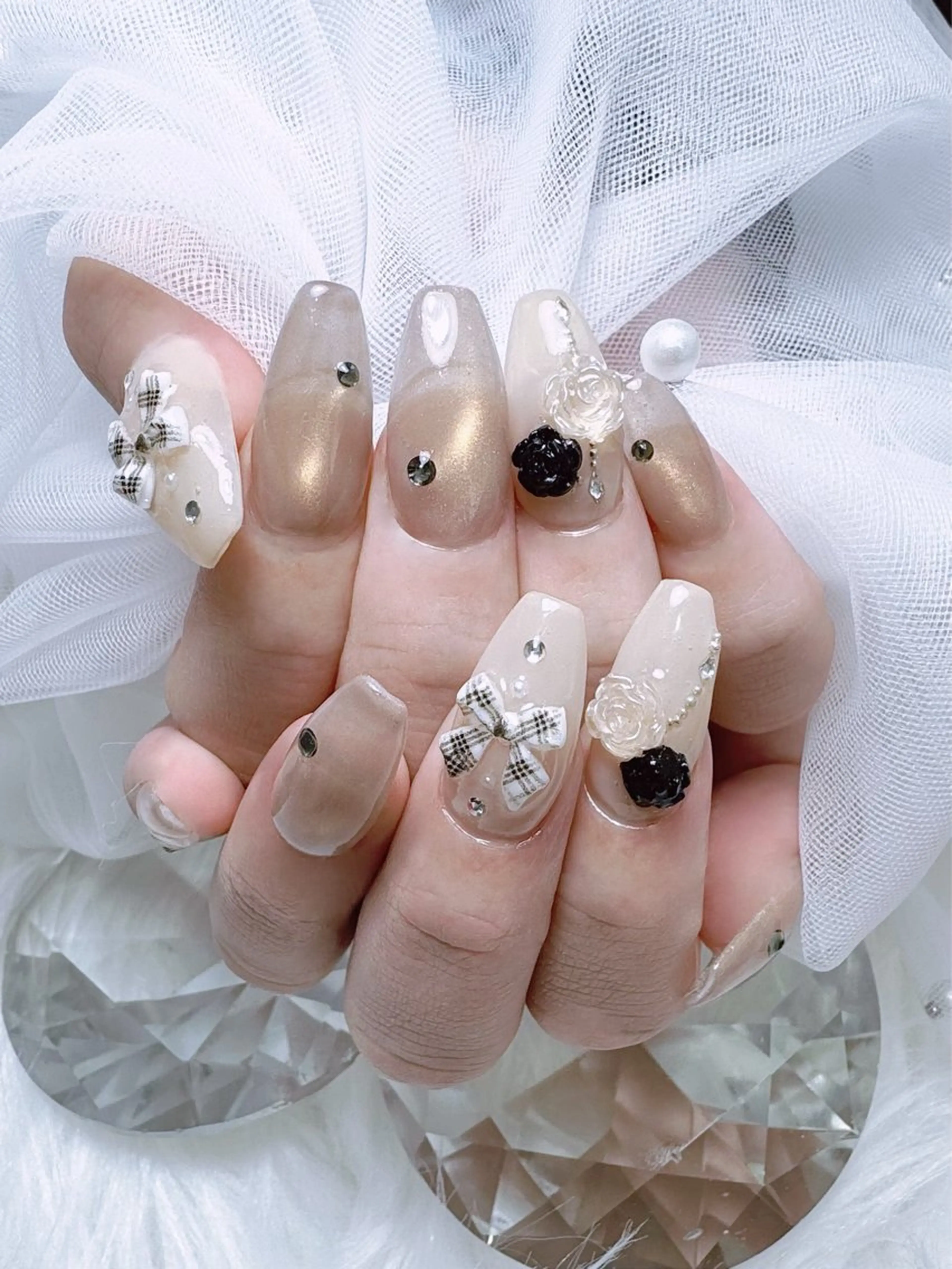 ネイル ハンドネイル BIJOU yuzuのネイルデザイン