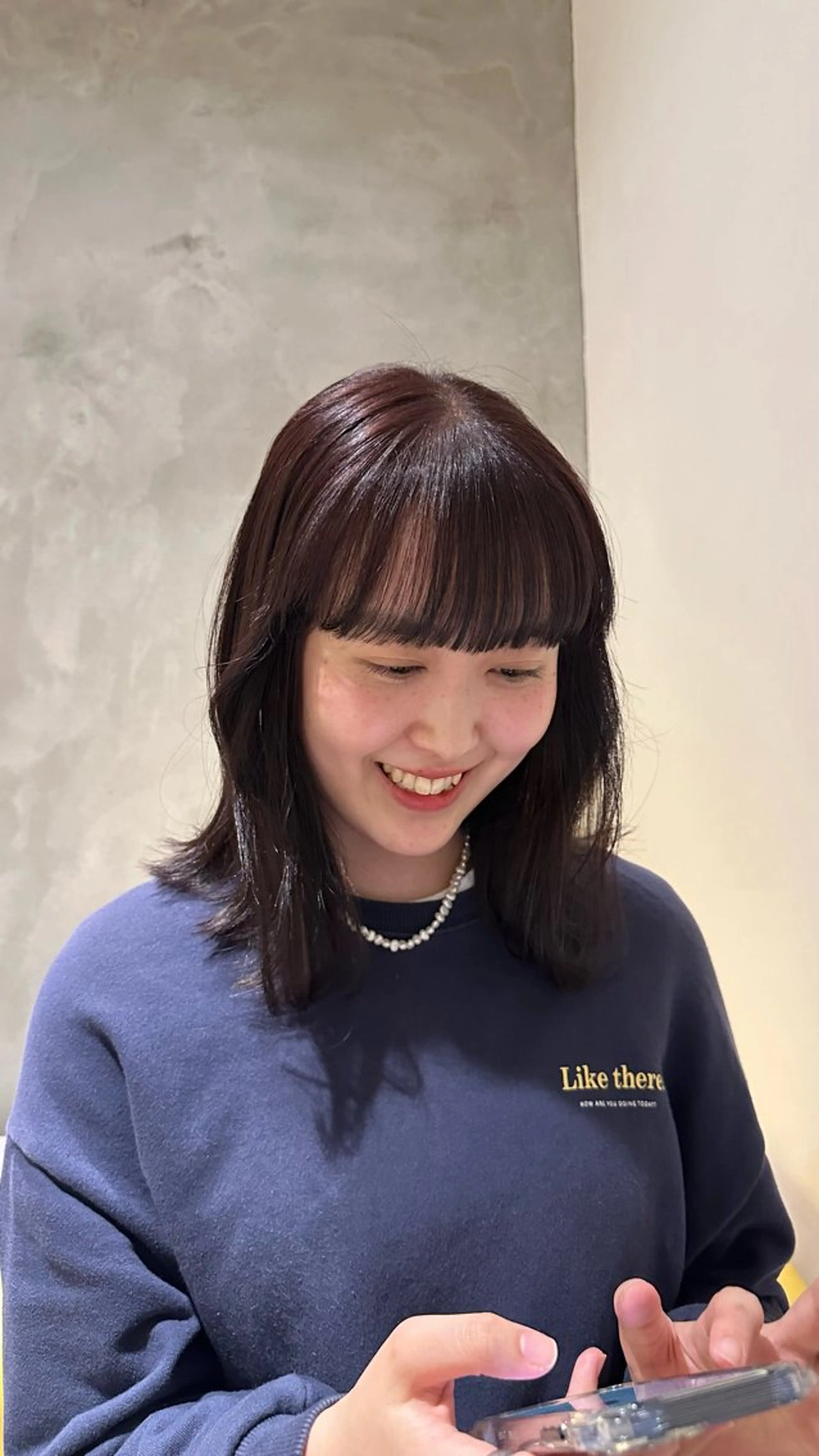 カラー ヘアカラー トリートメント Lomalia Rukaのヘアスタイル