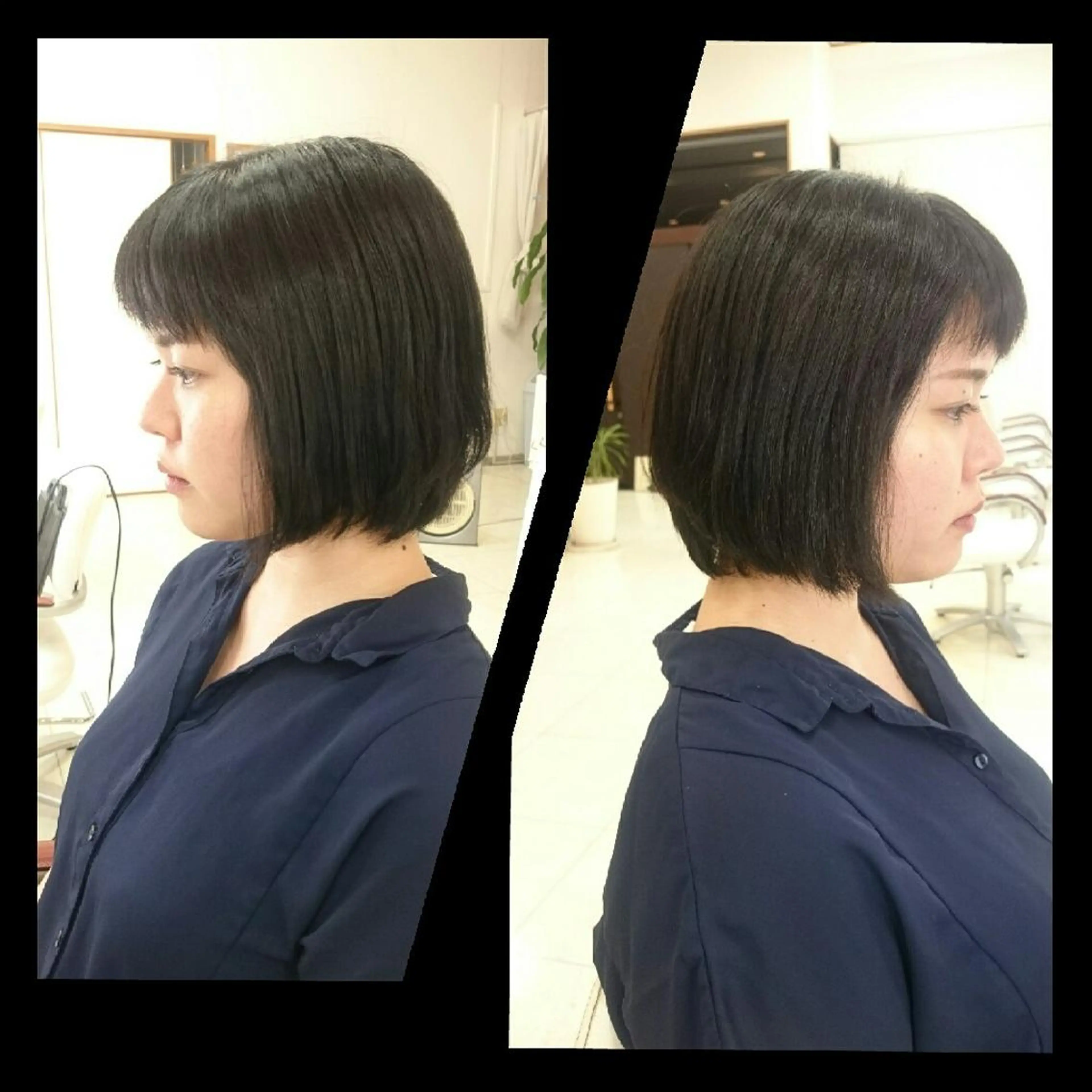 ミディアム ボブ ｷﾝｼﾞｮｳ ｴﾅﾐのヘアスタイル