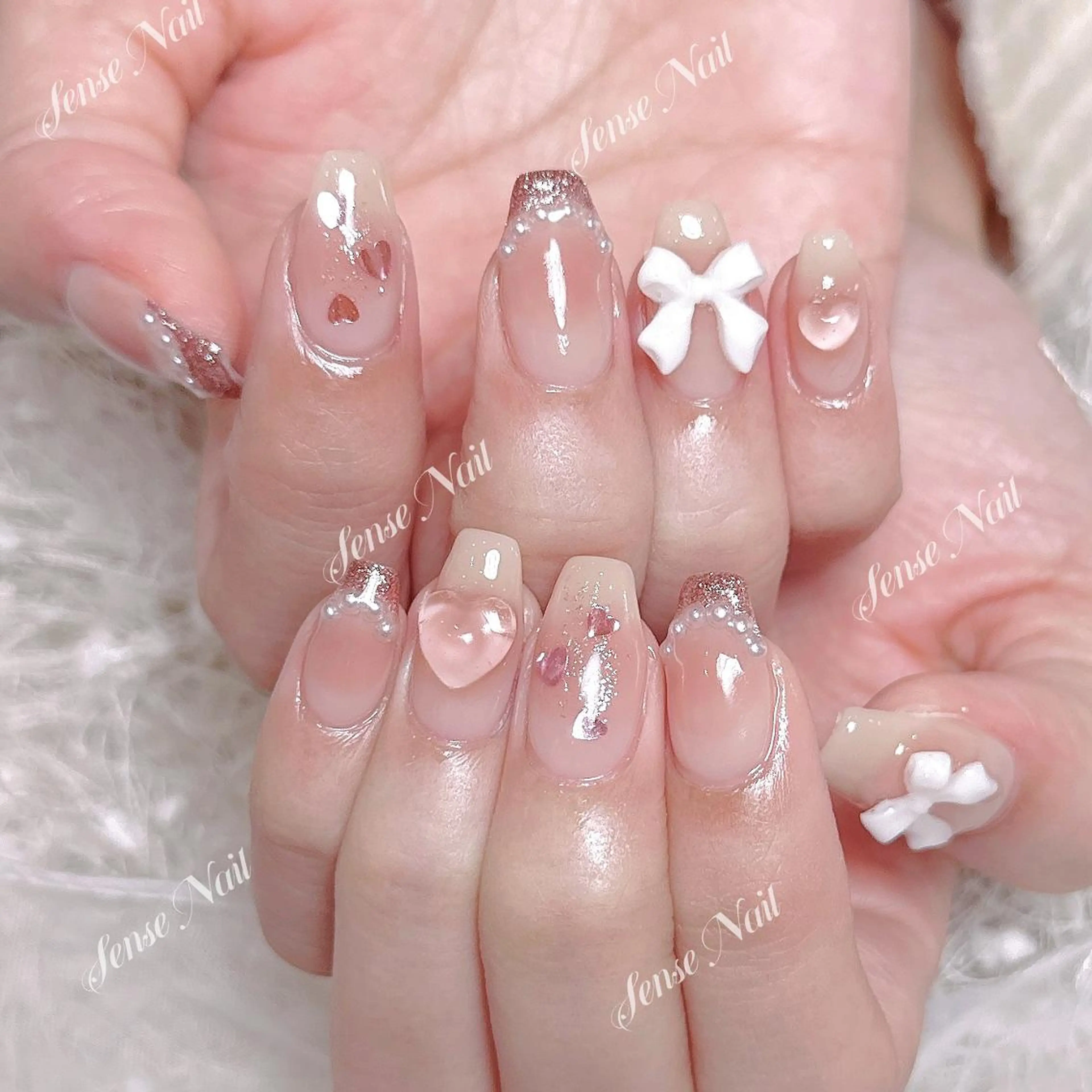 ネイル ハンドネイル ハンドケア 🎀Sense Nail渋谷店🎀のネイルデザイン