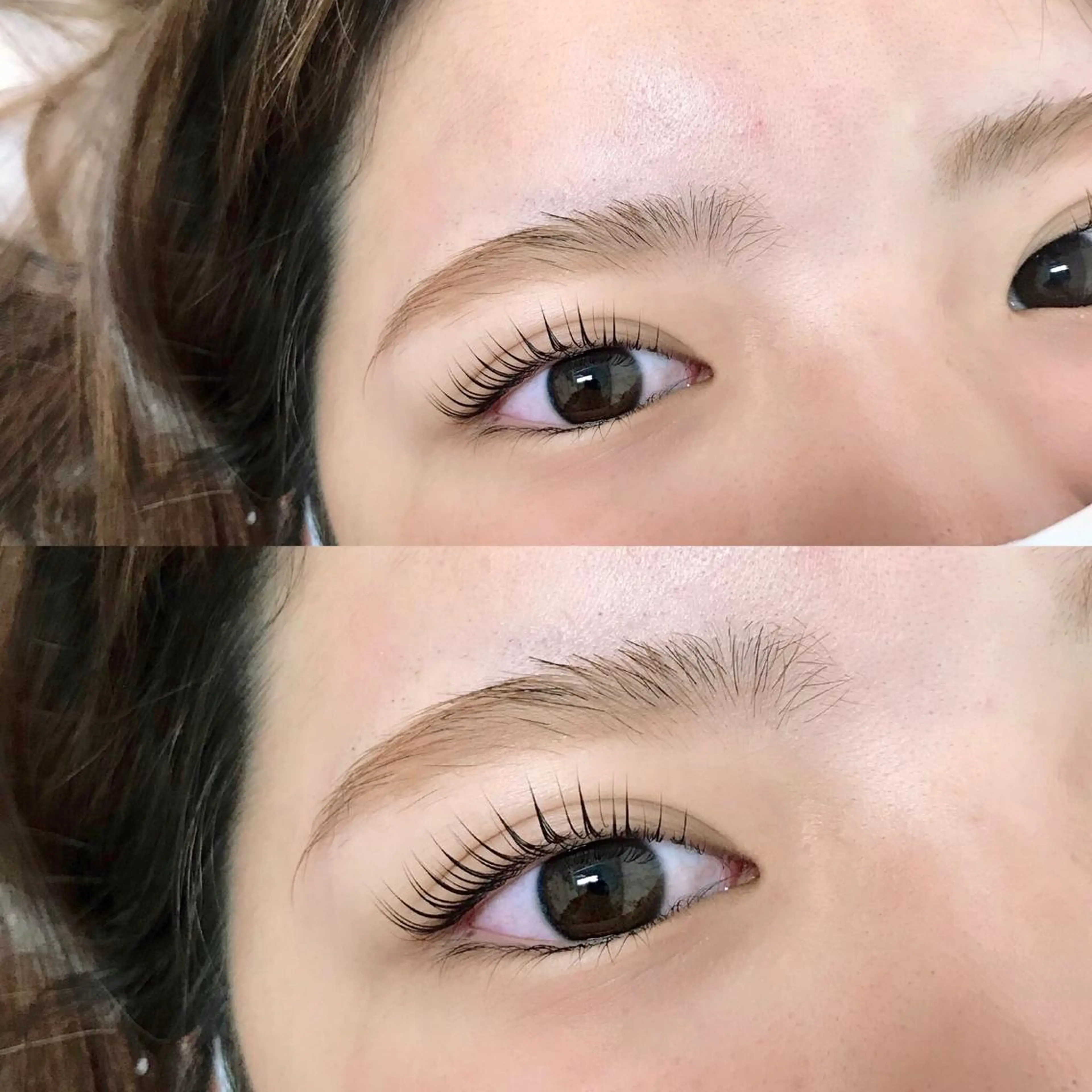 マツエク・マツパ パリジェンヌラッシュリフト eyeHbe まつげと眉毛のサロンのマツエク・マツパデザイン