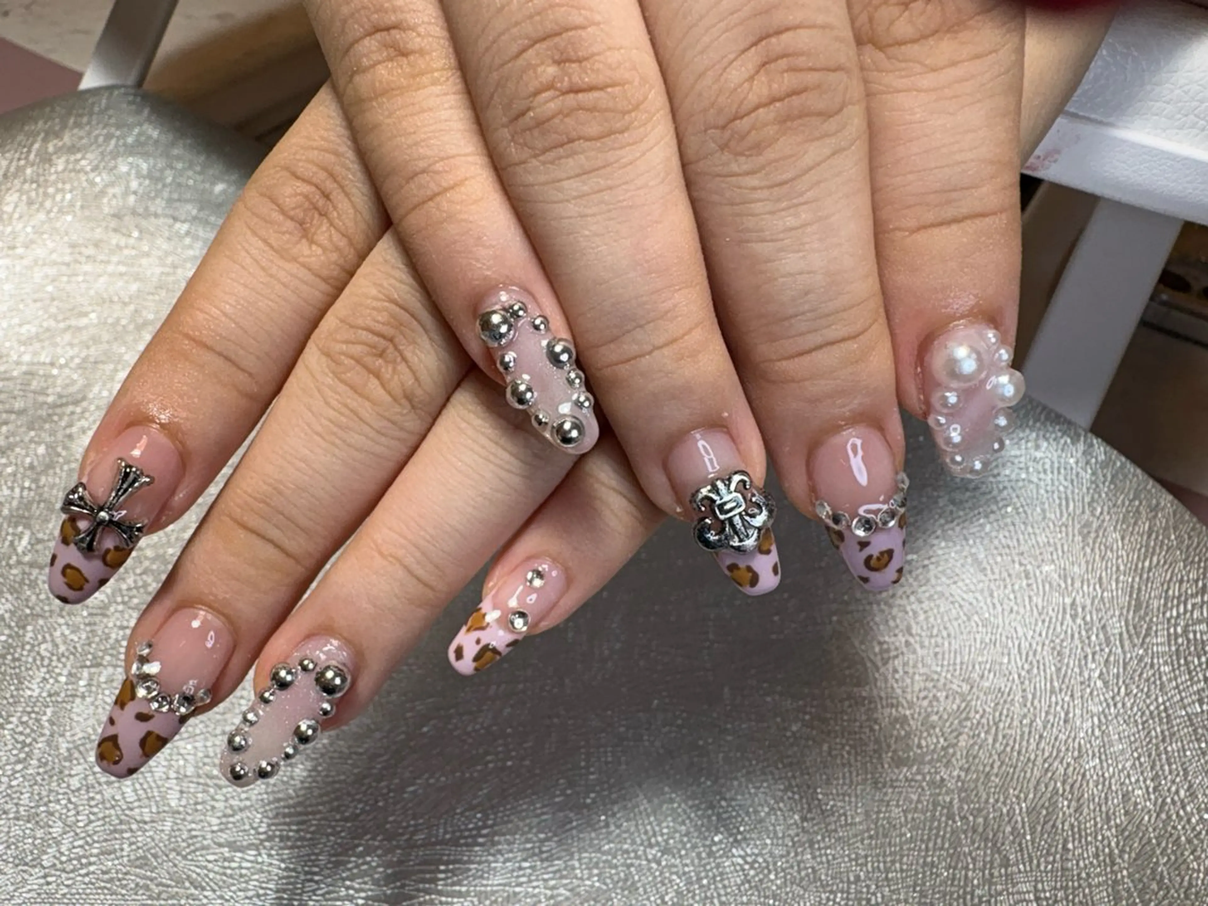 ✨お持ち込みデザインパーツつけ放題120min(オフ無し)💅の写真
