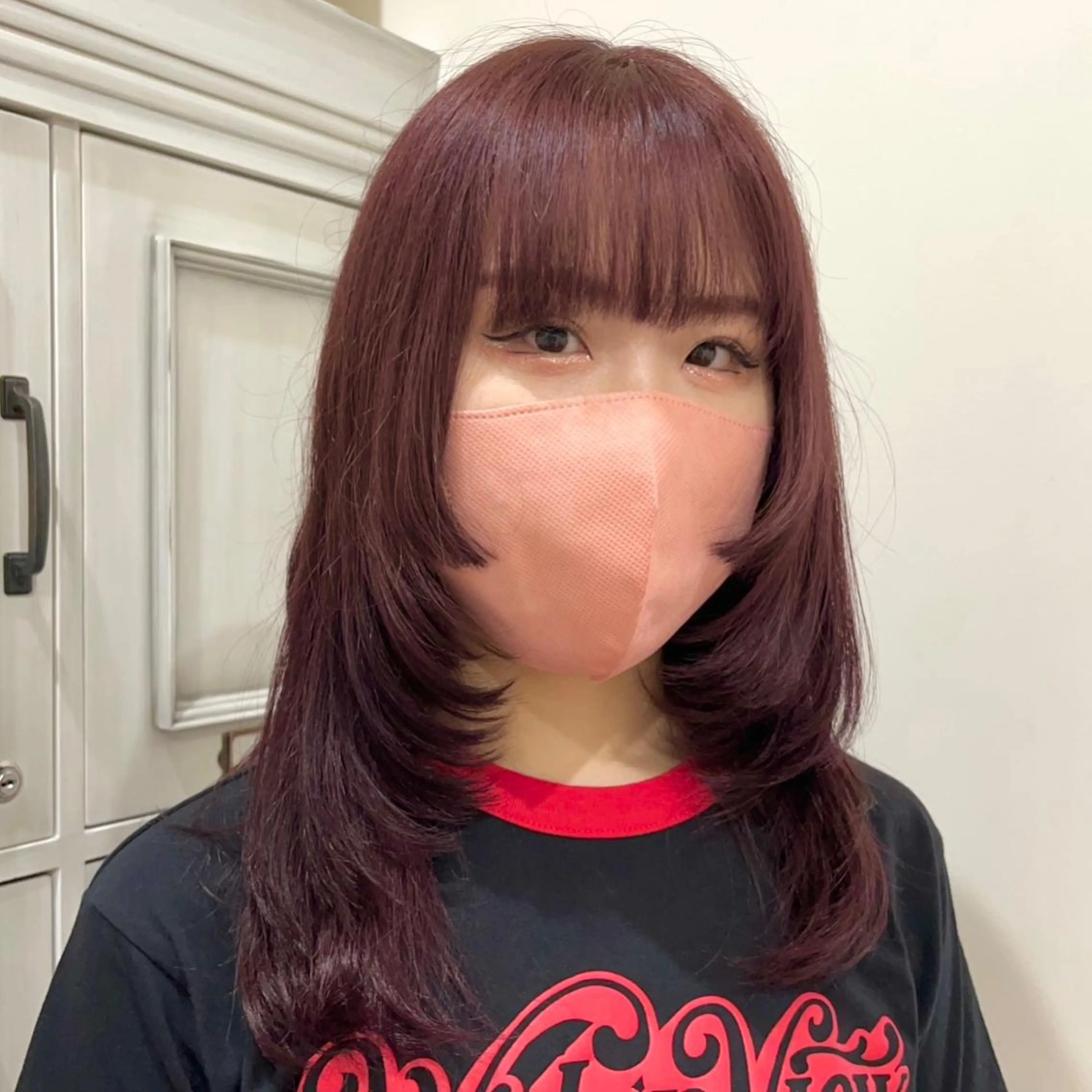 ロング カラー ヘアカラー エクステ MOE🐈‍⬛🎀 エクステ/ワンホンのヘアスタイル