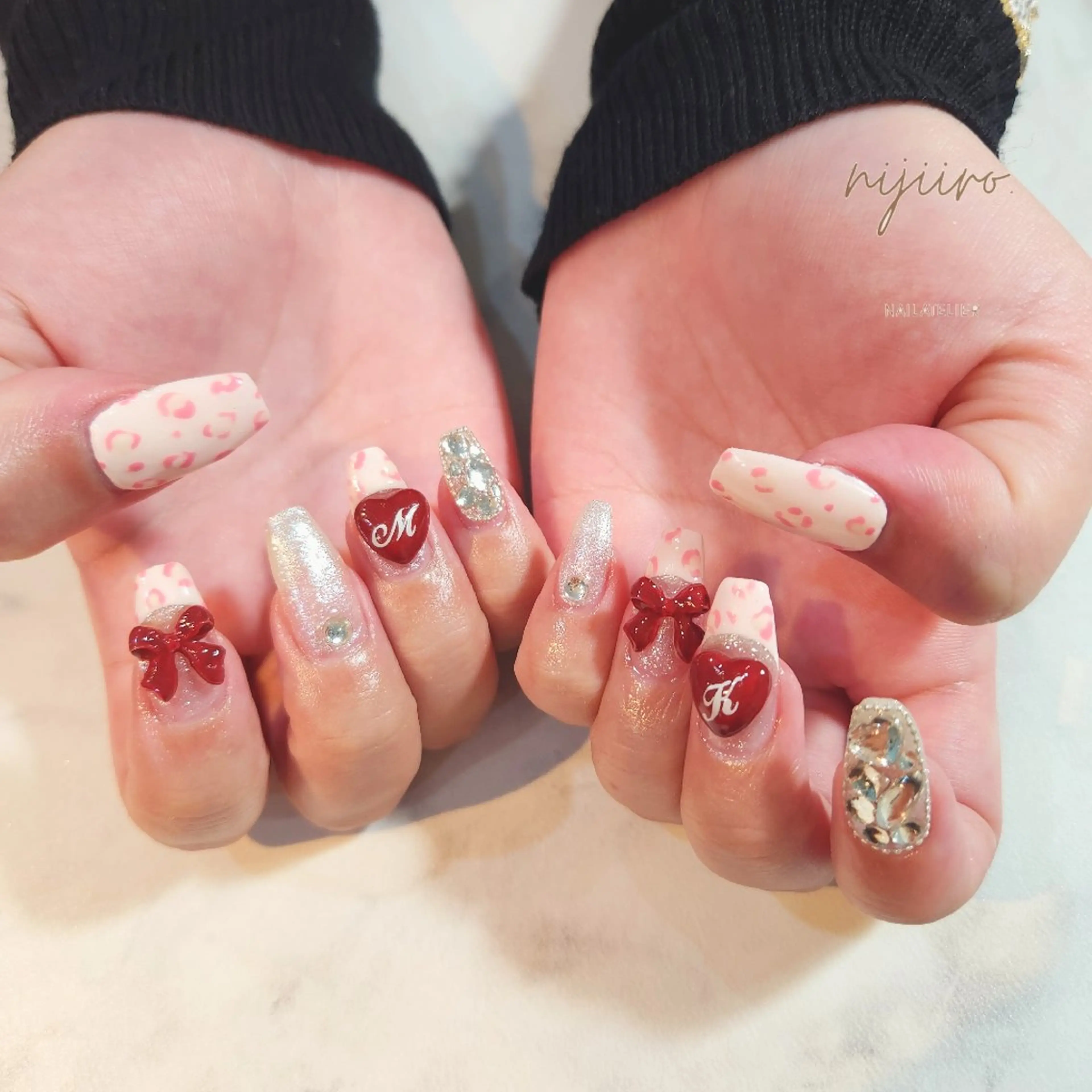 ネイル ハンドネイル nailatelier nijiiro.所属・nijiiro🌈 サトウのネイルデザイン