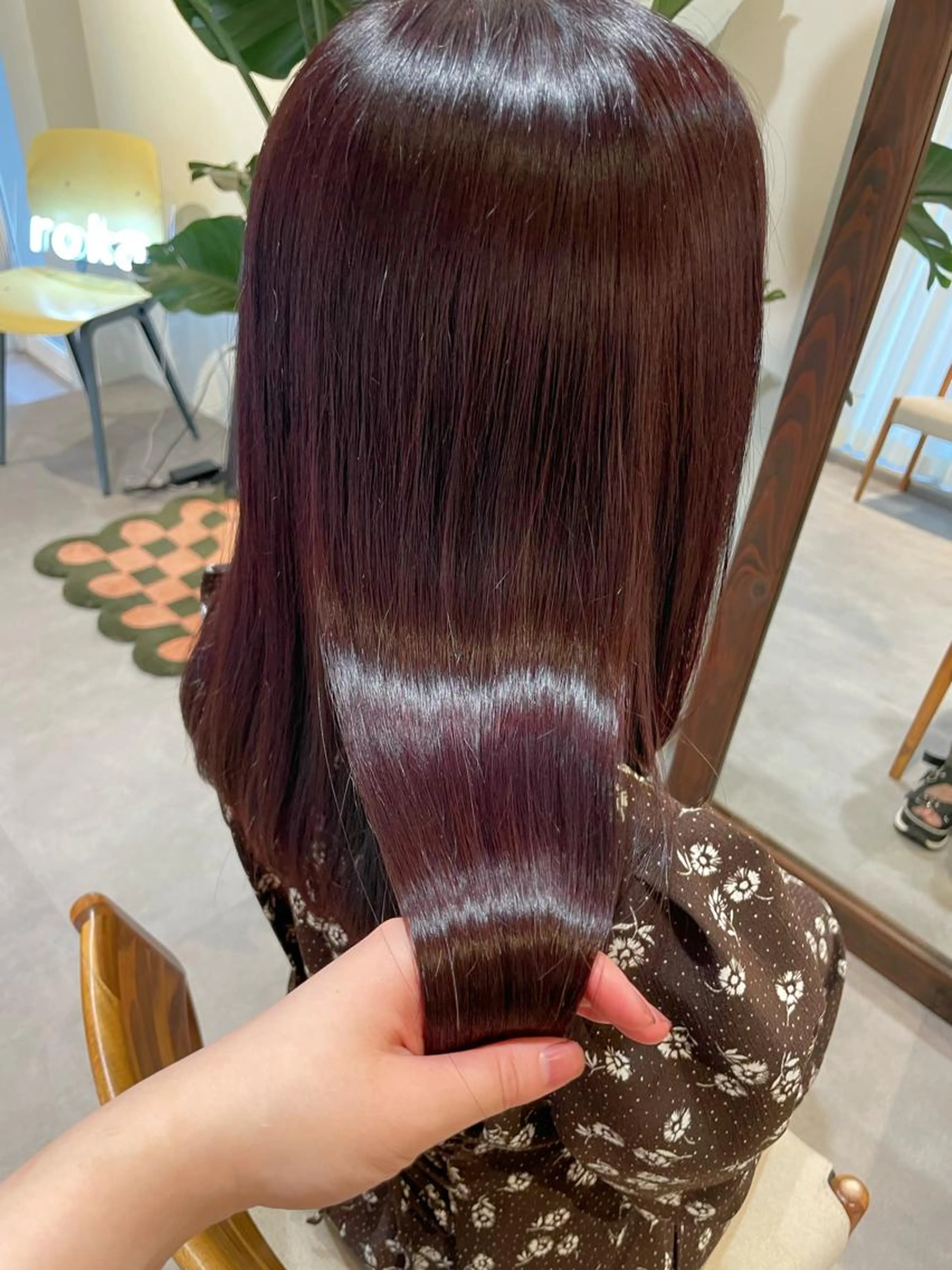 💞1月限定💞前髪カット＋ワンカラー＋保湿トリートメント¥7000の写真